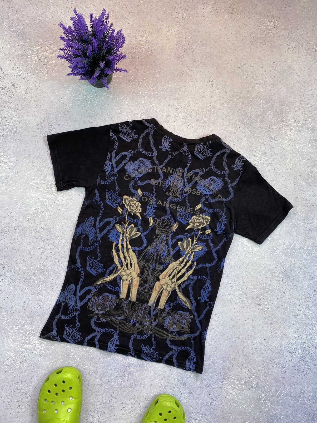 Christian Audigier × Japanese Brand Christian Audigier t-shirt with big logo Size US L / EU 52-54 / 3 - 5 Thumbnail