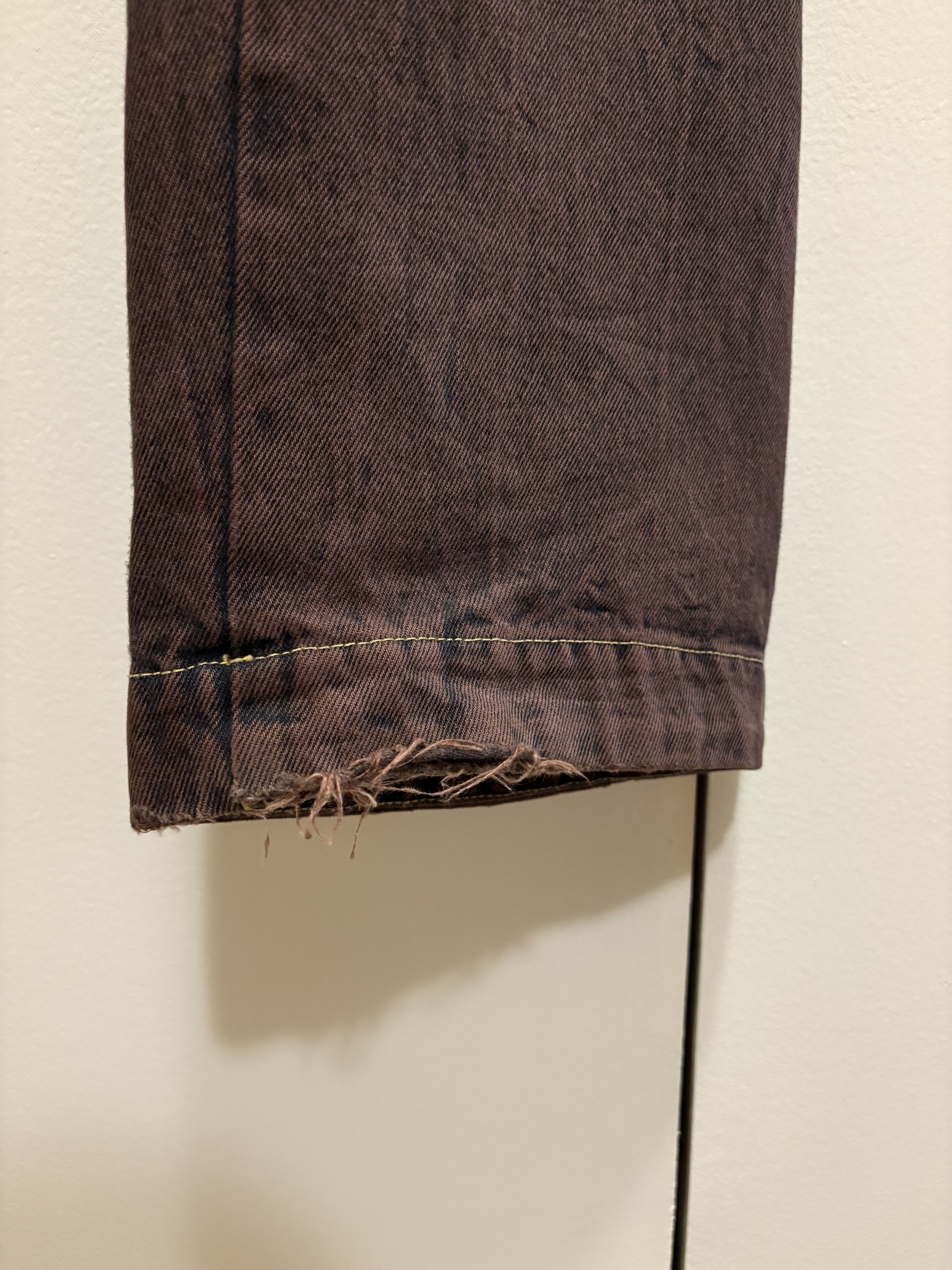 Kiko Kostadinov × Levi's Kiko Kostadinov Levis Faun Twisted Jeans Size US 29 - 3 Thumbnail