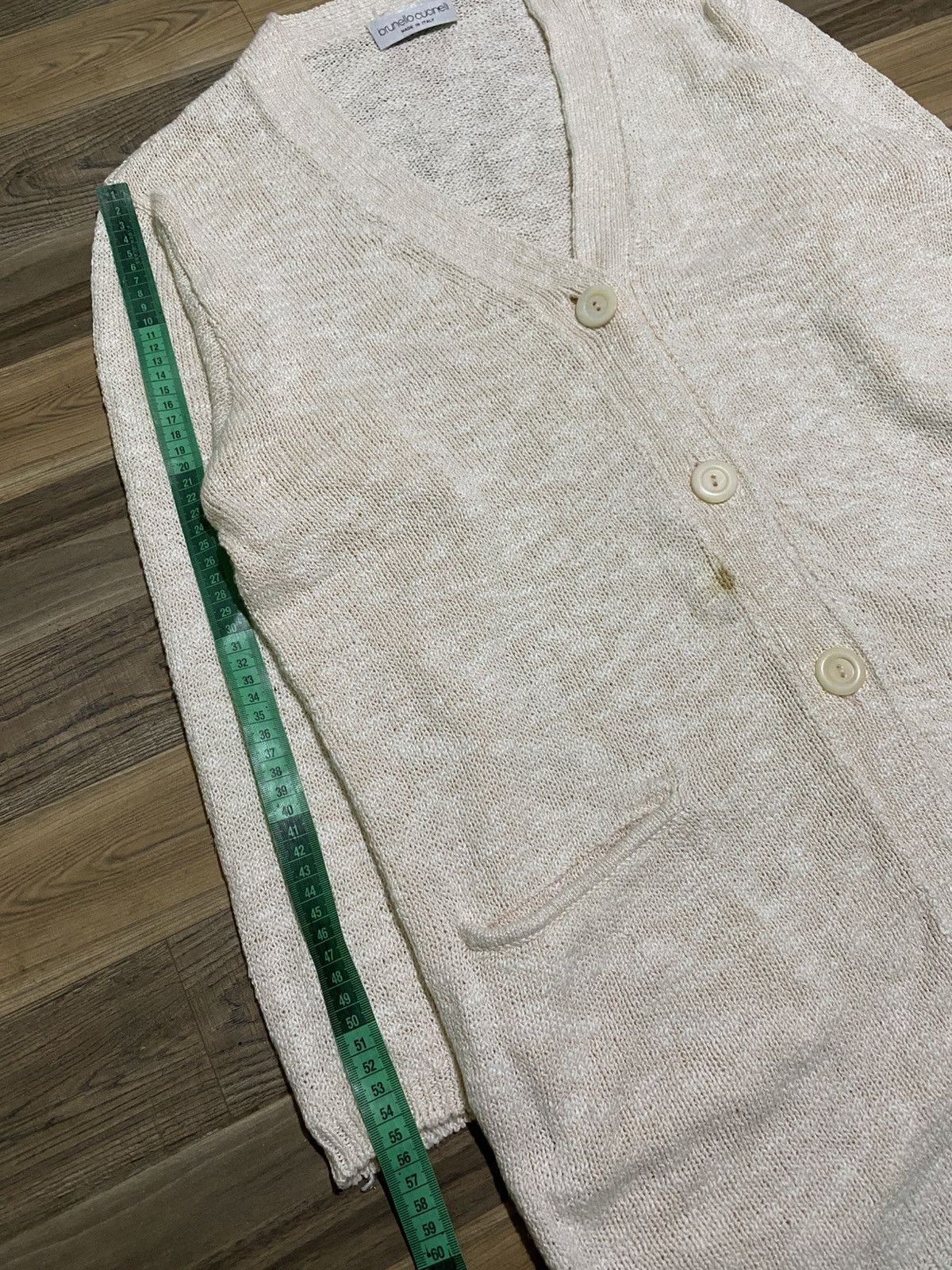 Brunello Cucinelli VINTAGE BRUNELLO CUCINELLI COTTON CARDIGAN Size ONE SIZE - 12 Thumbnail