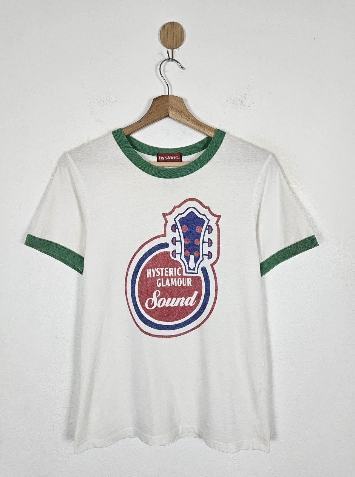 Hysteric Glamour Hysteric Glamour Sounds ringer shirt Size US M / EU 48-50 / 2 - 1 Thumbnail