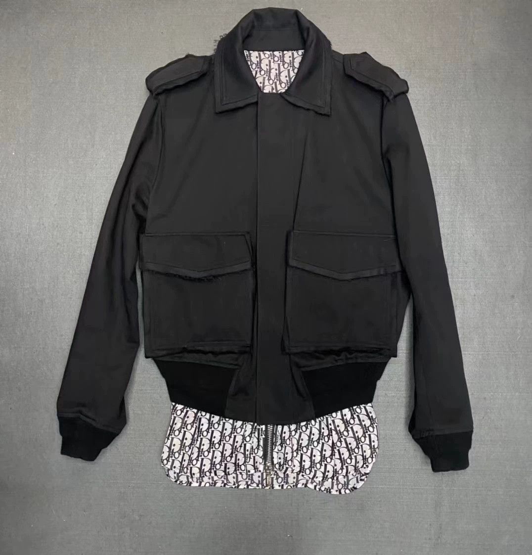 Dior Dior Homme Raw-Trimmed Zip Jacket Size US M / EU 48-50 / 2 - 1 Thumbnail