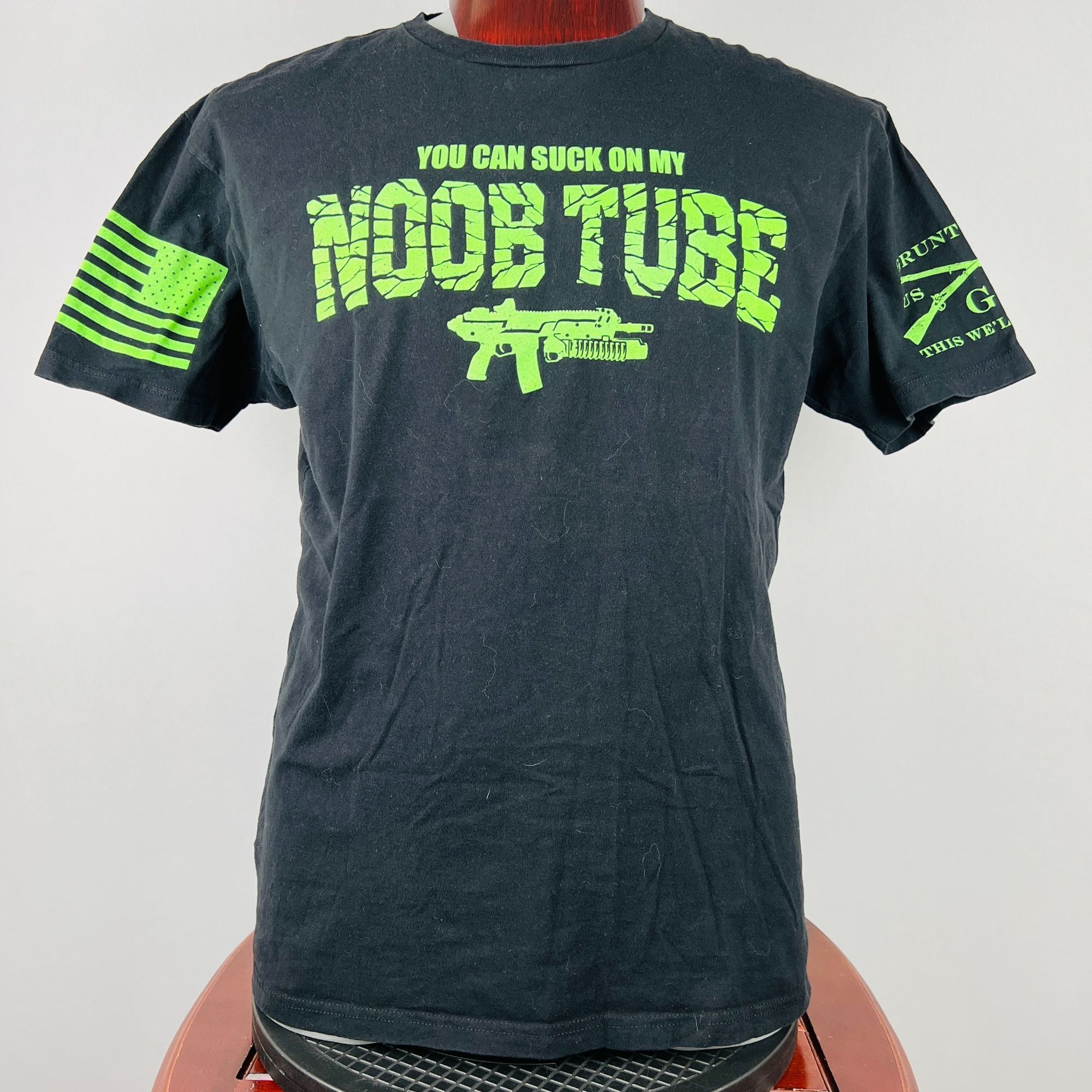 Grunt Style You Can Suck On My Noob Tube XL T-Shirt Shirt Size US XL / EU 56 / 4 - 1 Thumbnail
