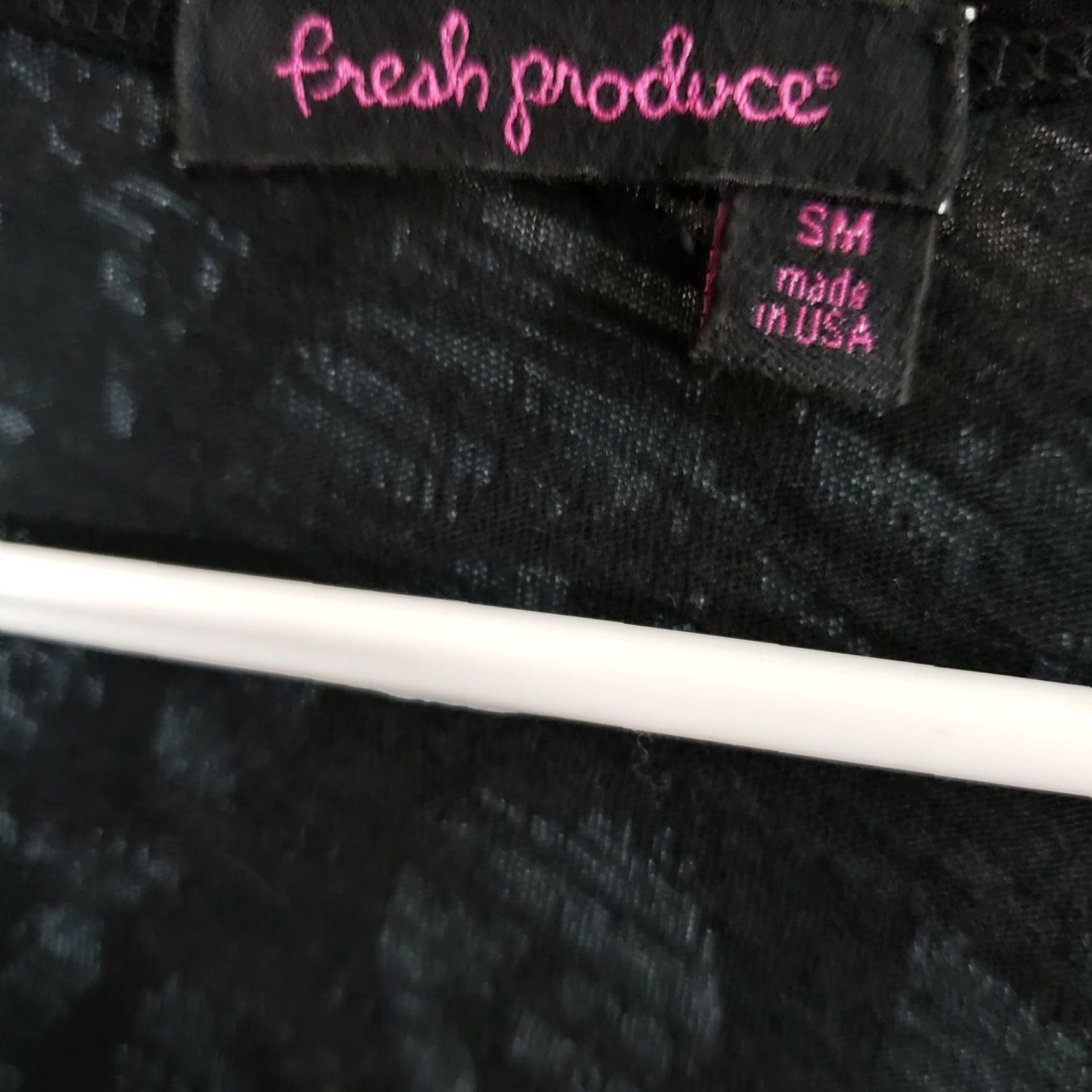 Vintage Fresh Produce Womens Top Size S Blue 3/4 Sleeve Cotton Viscose T-Shirt Casual Womens Size S / US 4 / IT 40 - 5 Thumbnail