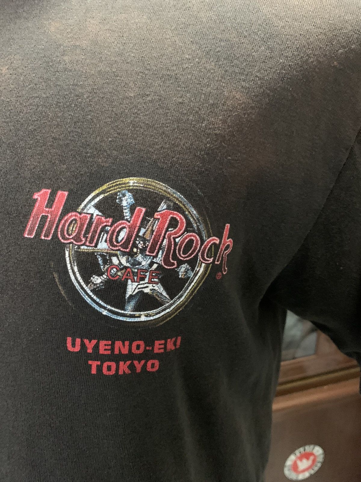 Hard Rock Cafe × Vintage Combo Hard Rock Tokyo Big Motorcycle Discolouration Size US S / EU 44-46 / 1 - 11 Thumbnail