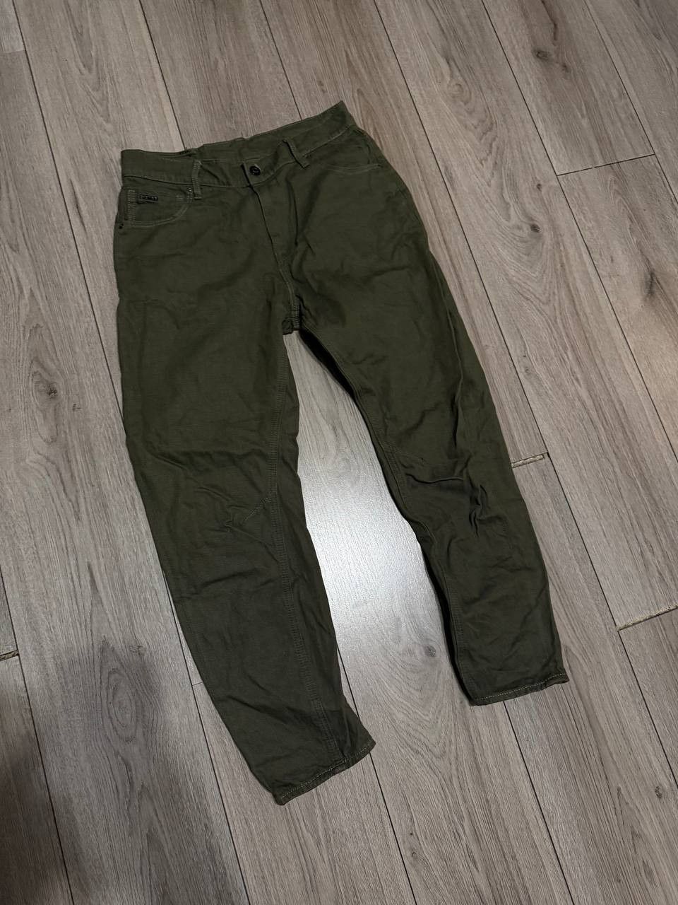 G-Star g star raw arc 3d boyfriend slim jeans 28x32 green Size US 28 / EU 44 - 2 Thumbnail