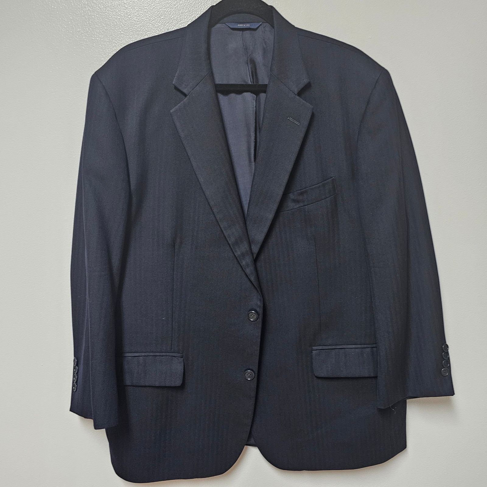 Brooks Brothers Brooks Brothers 1818 Madison Wool Saxxon Jacket sz 44R 39W Size 44R - 1 Thumbnail