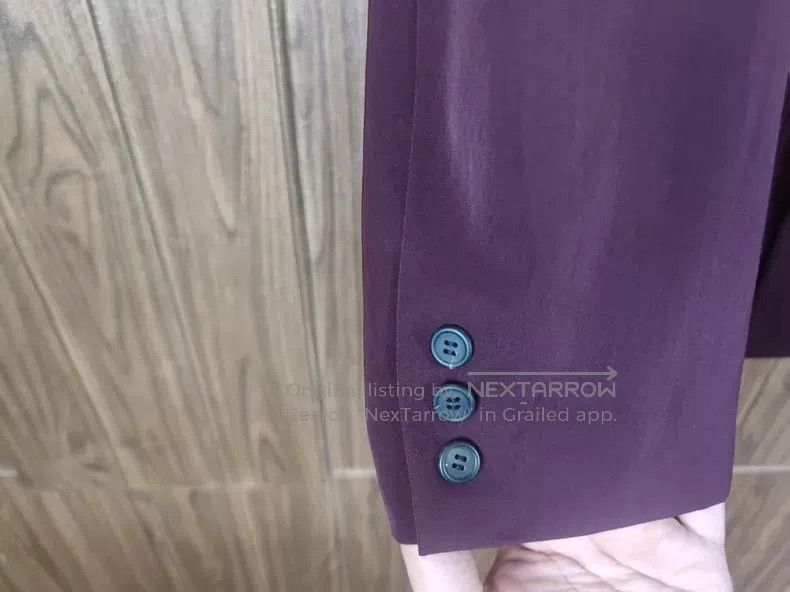 Y's for Men Y's For Men size xxl Purple blazer Size 36R - 6 Thumbnail