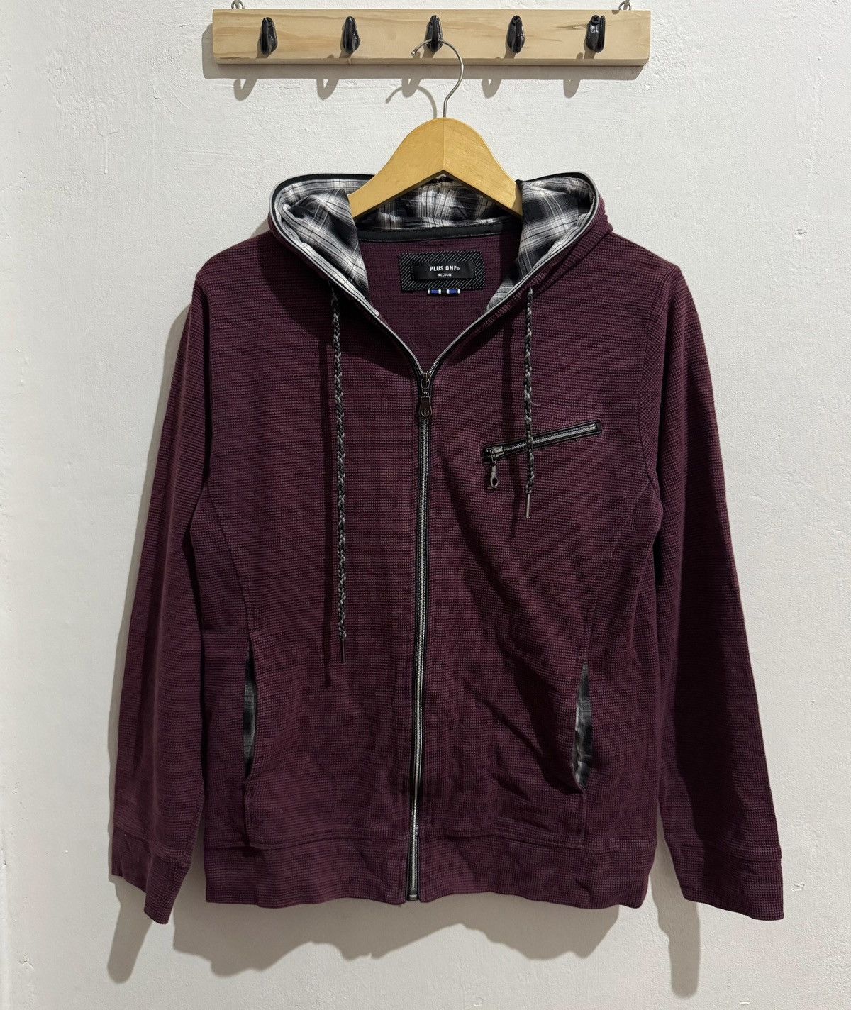 Y2k Plus one ifsixwasnine zip sweatshirt