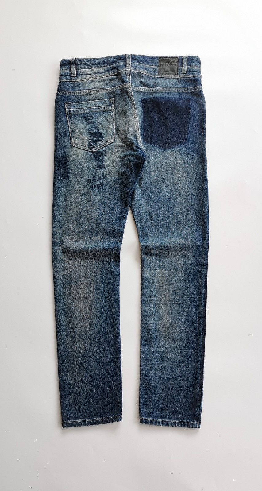 Japanese Brand Desigual Double Waist Jeans Size US 32 / EU 48 - 4 Thumbnail