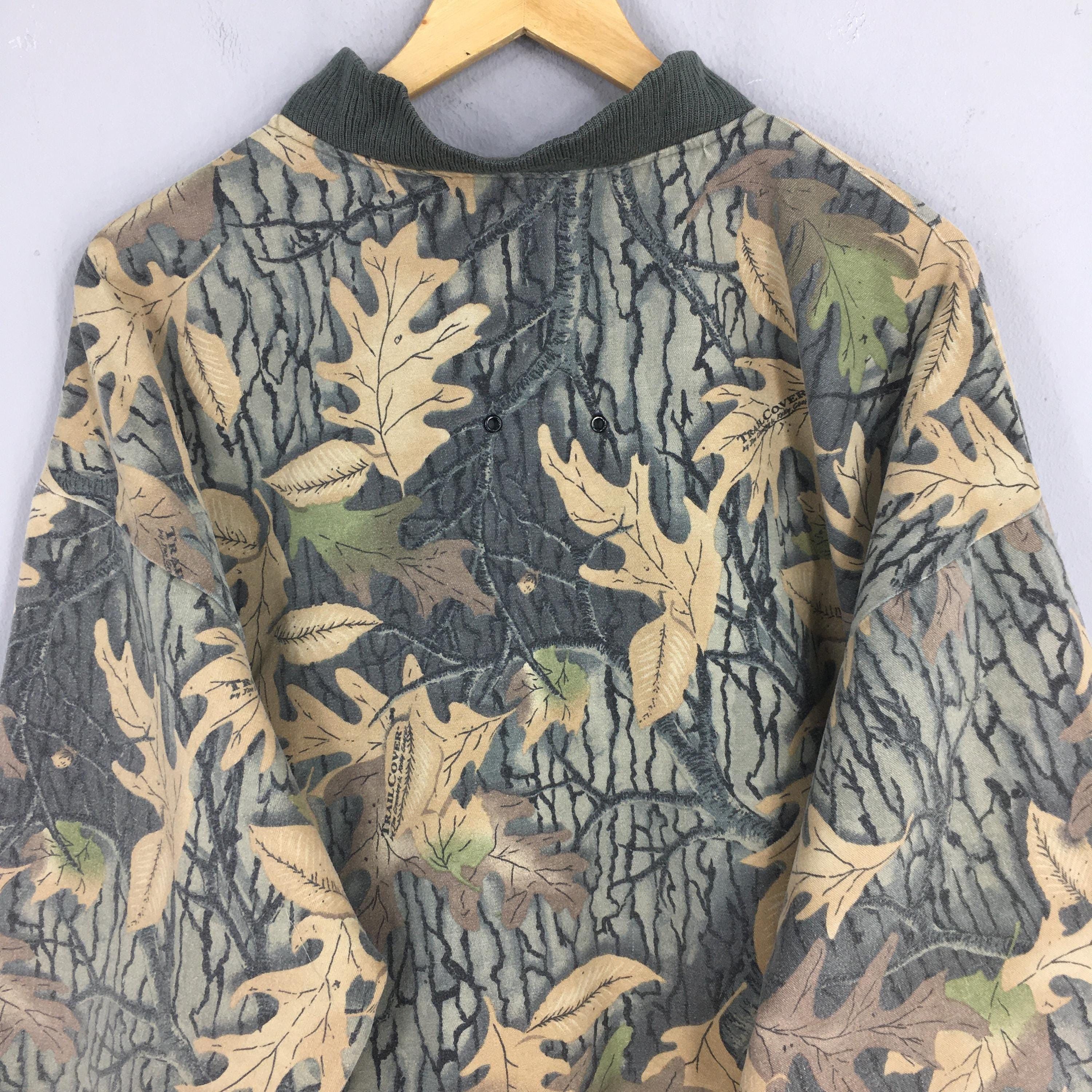 Mossy Oaks Vintage Bushmaster Real Tree Camo Zipper Jacket XLarge Size US XL / EU 56 / 4 - 9 Thumbnail