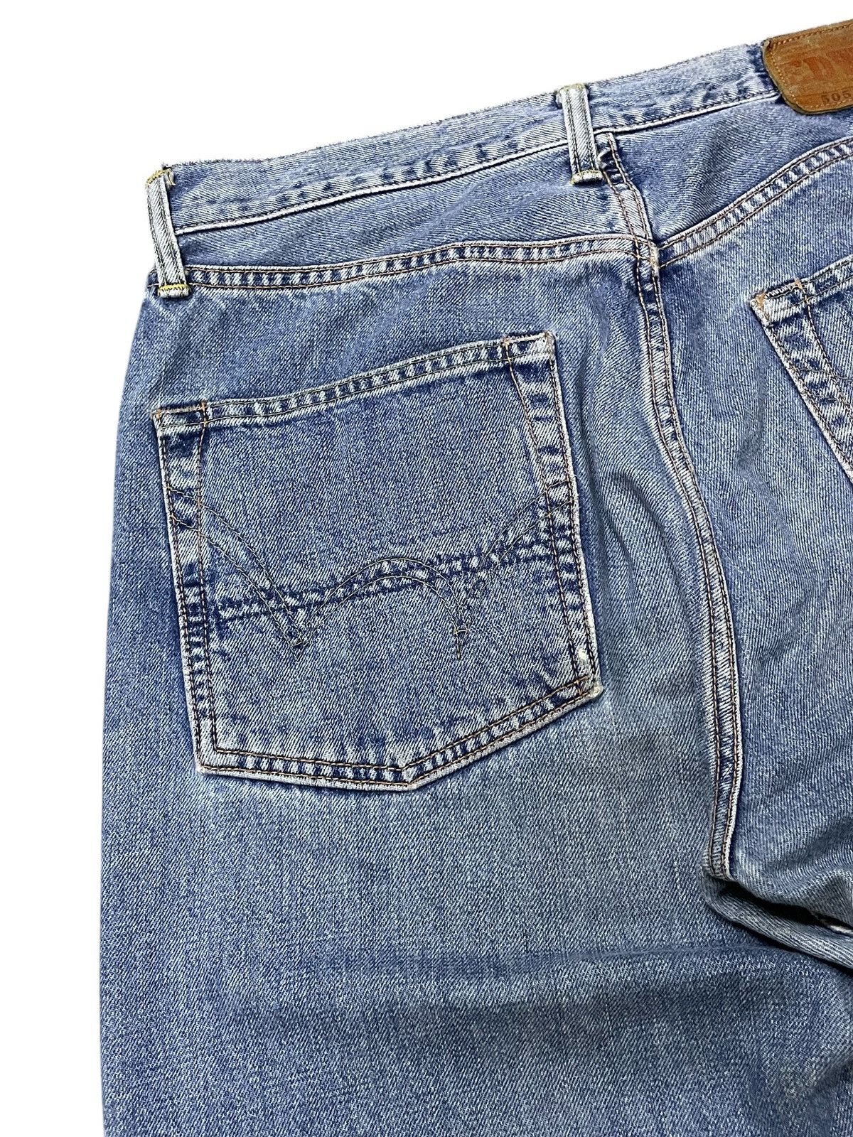 Edwin × Vintage Vintage OG Edwin 505 Loose Baggy Selvedge Jeans Size US 32 / EU 48 - 20 Thumbnail