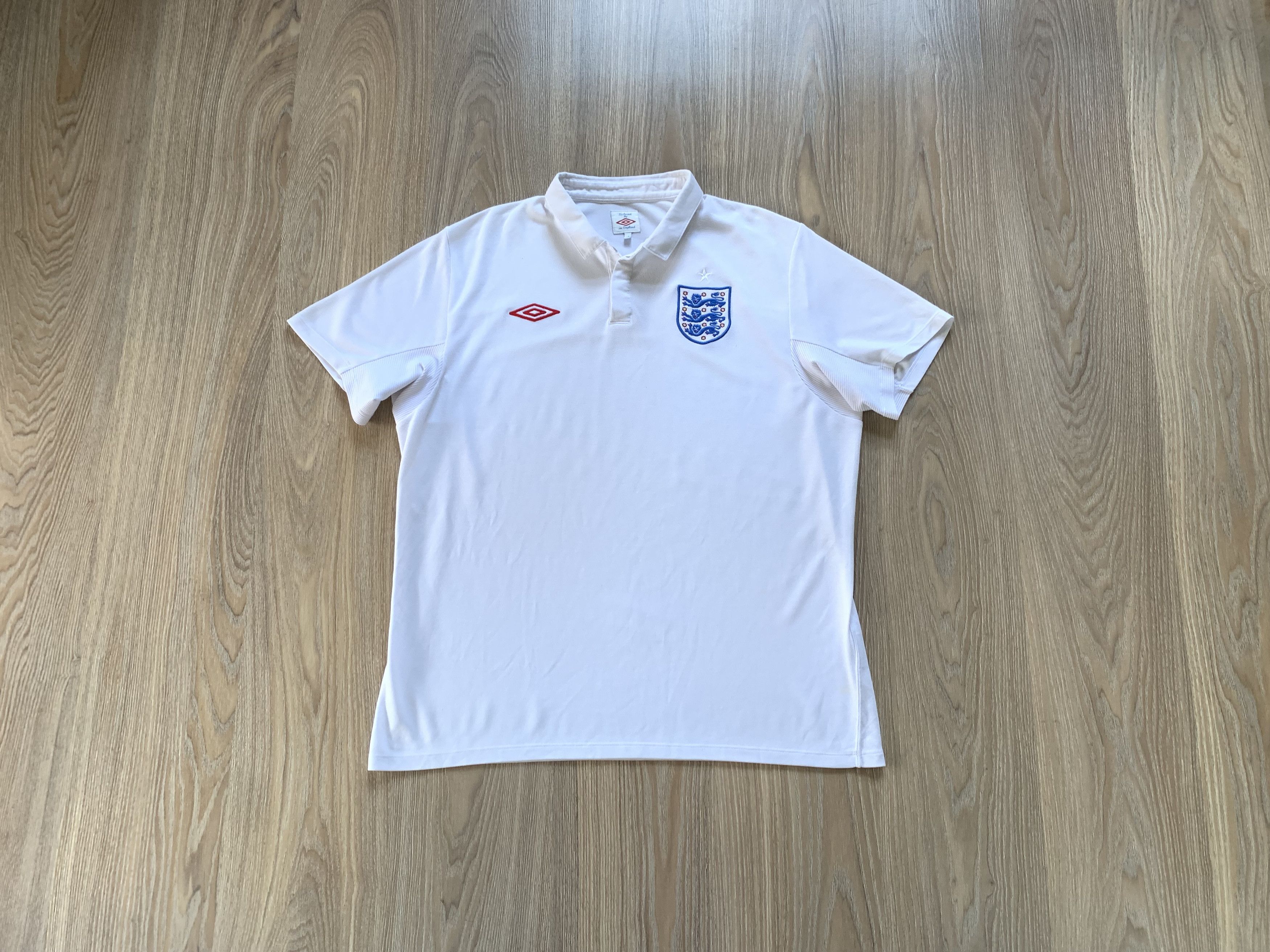 Umbro × Vintage Umbro England Training Polo T Shirt Size US S / EU 44-46 / 1 - 1 Thumbnail