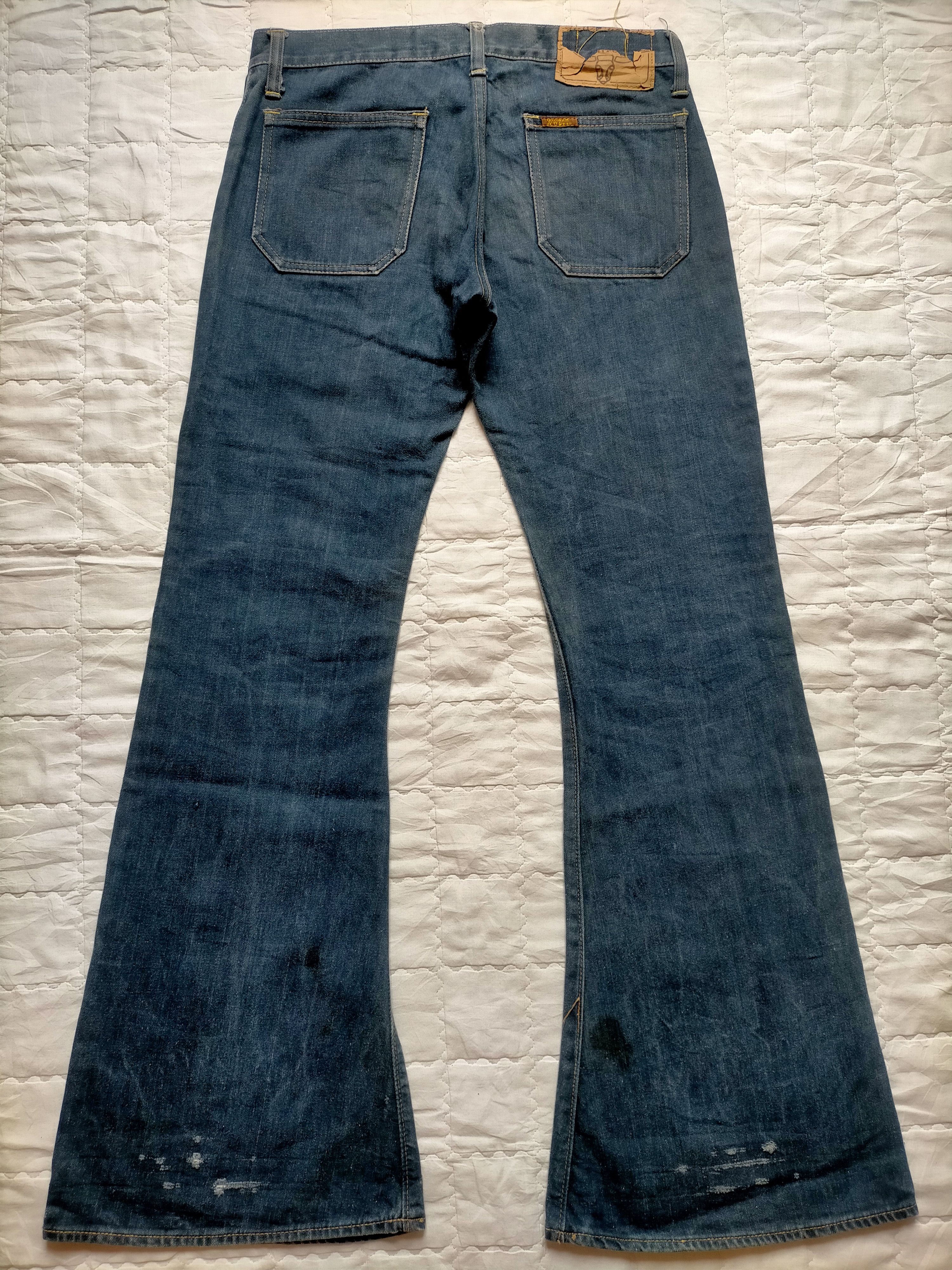 Le Grande Bleu (L.G.B.) Flare Jeans Canton X-West Bus bell bottom Denim Size US 30 / EU 46 - 2 Thumbnail