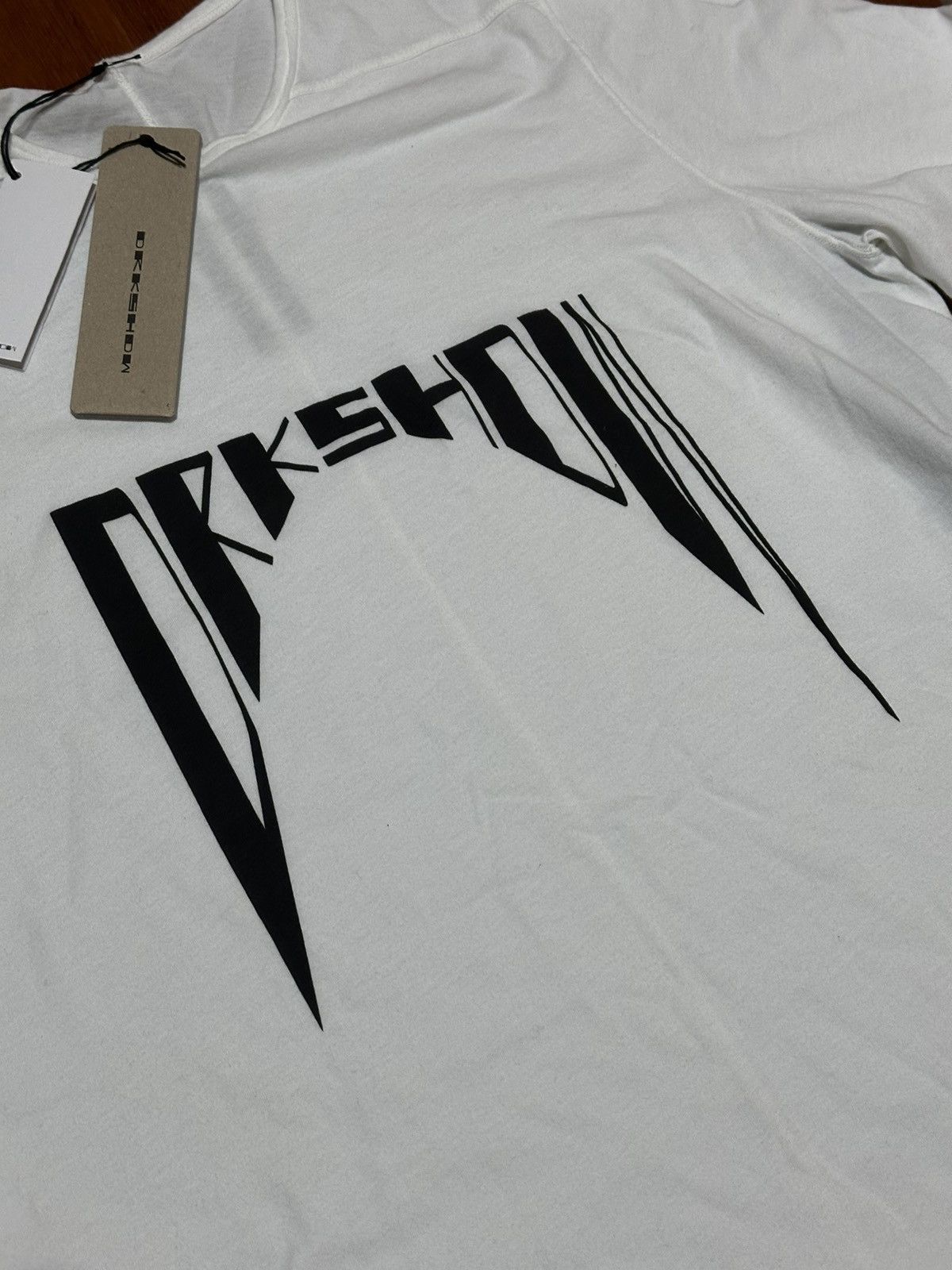 Rick Owens Drkshdw Rick Owens Drkshdw tee Size US S / EU 44-46 / 1 - 2 Thumbnail