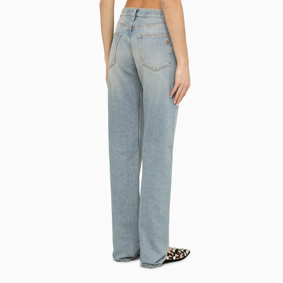 The Attico o1d2blof1024 Denim Jeans in Blue Size 27" / US 4 / IT 40 - 4 Thumbnail