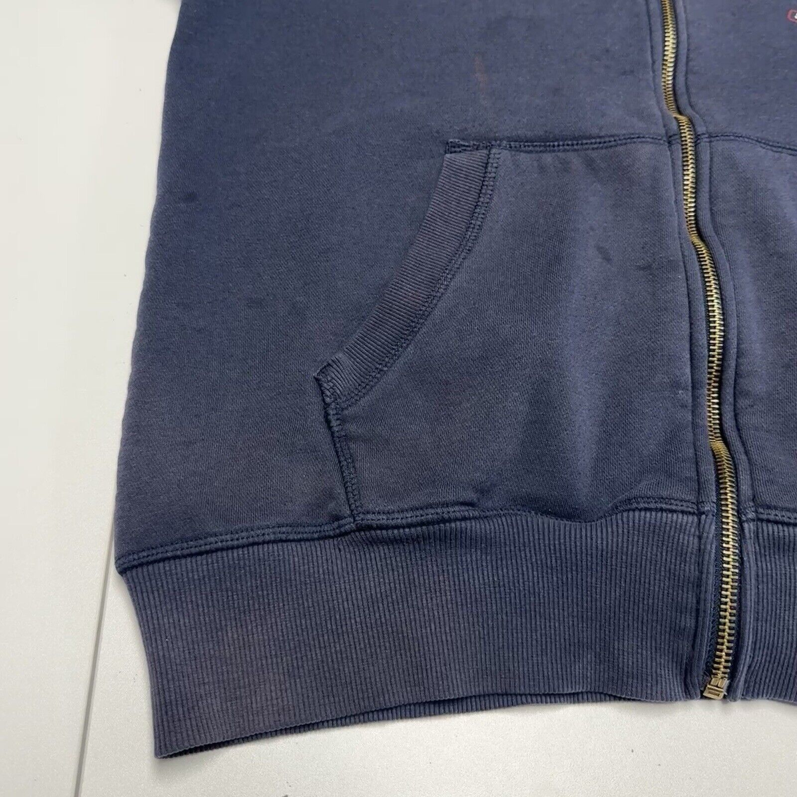 Hurley Hurely Hoodie Sweatshirt Mens Medium Navy Blue Full Zip Surf Size US M / EU 48-50 / 2 - 6 Thumbnail