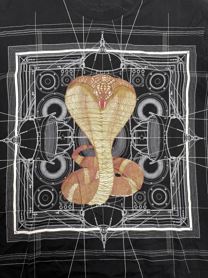 Givenchy SS2016 Givenchy Black Cobra T-Shirt by Riccardo Tisci Size US M / EU 48-50 / 2 - 7 Thumbnail