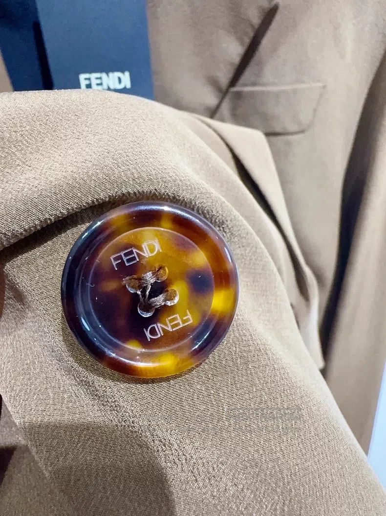 Fendi Fendi Blazer Jacket Size XXS / US 00 / IT 34 - 2 Thumbnail