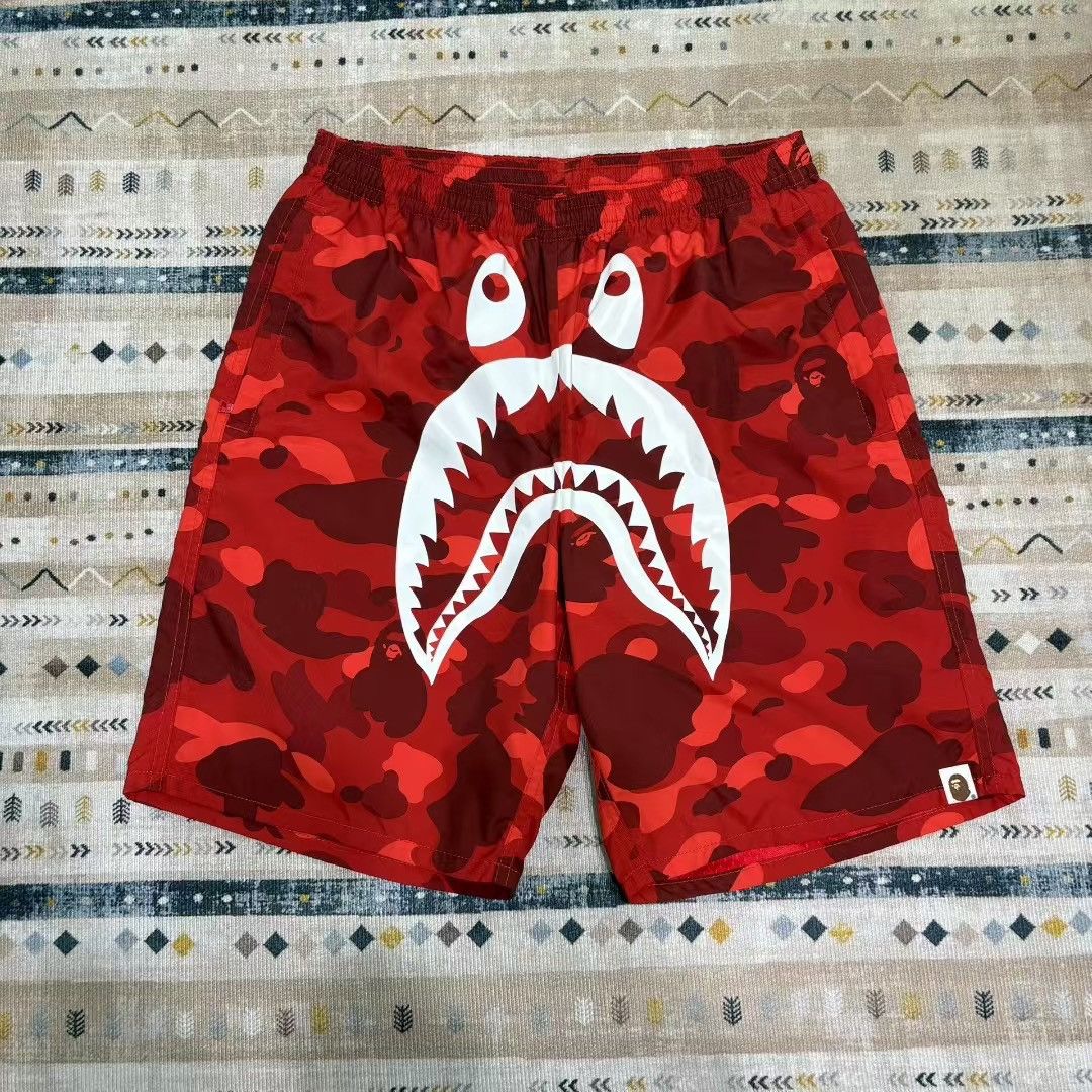 Bape BAPE SHARK SHORTS Size US 30 / EU 46 - 1 Thumbnail