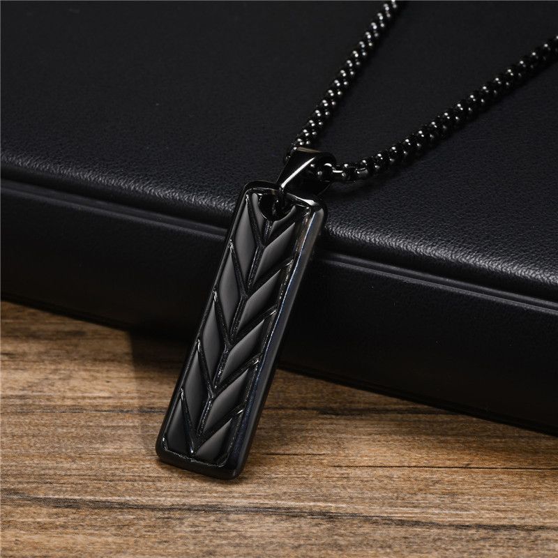 Jewelry Wheat Bar Pendant Necklaces Size ONE SIZE - 3 Thumbnail