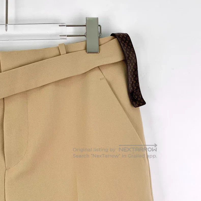 Louis Vuitton Louis Vuitton Khaki logo gold button presbyopic patchwork Size US 40 / EU 56 - 3 Thumbnail