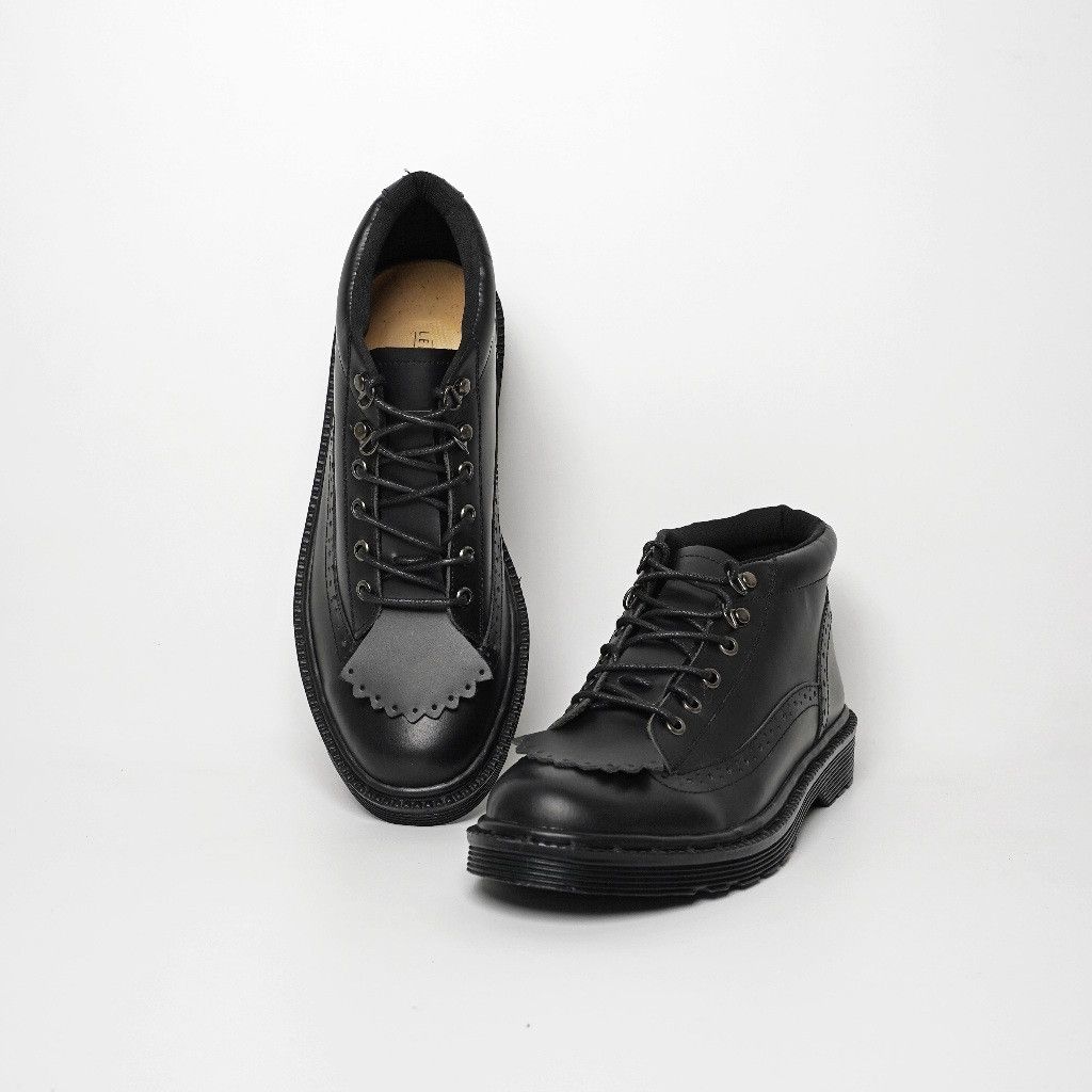 Leather × Rider Boot Co. Provus Oxford Monkey Boots Size US 10 / EU 43 - 4 Thumbnail
