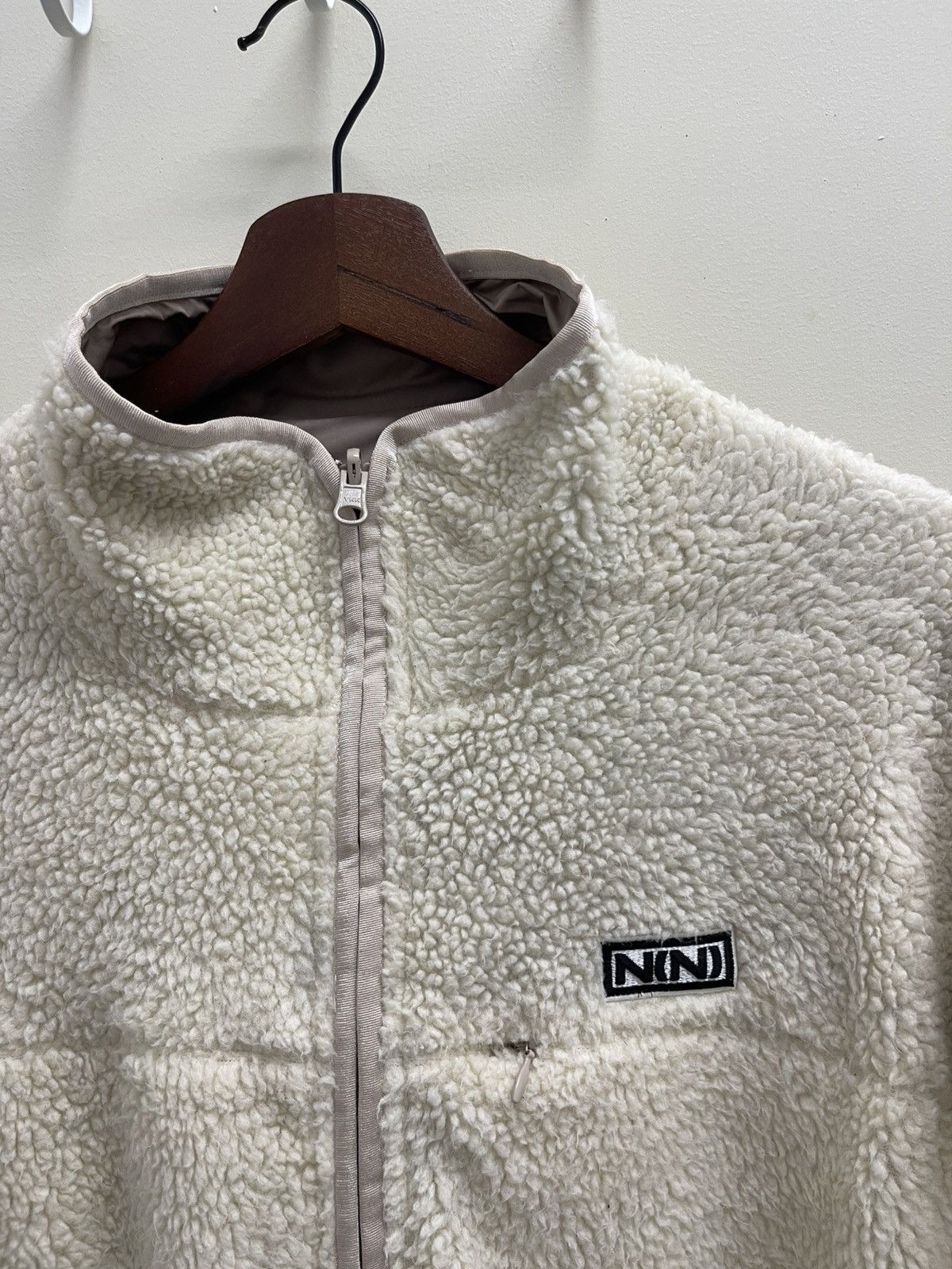 Number (N)ine Reversible Fleece Jacket