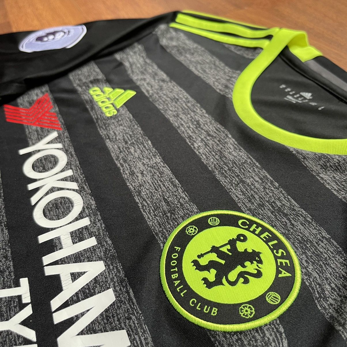 Adidas × Chelsea Soccer CHELSEA ADIDAS 2016/2017 FOOTBALL AWAY JERSEY #10 HAZARD Size US M / EU 48-50 / 2 - 5 Thumbnail