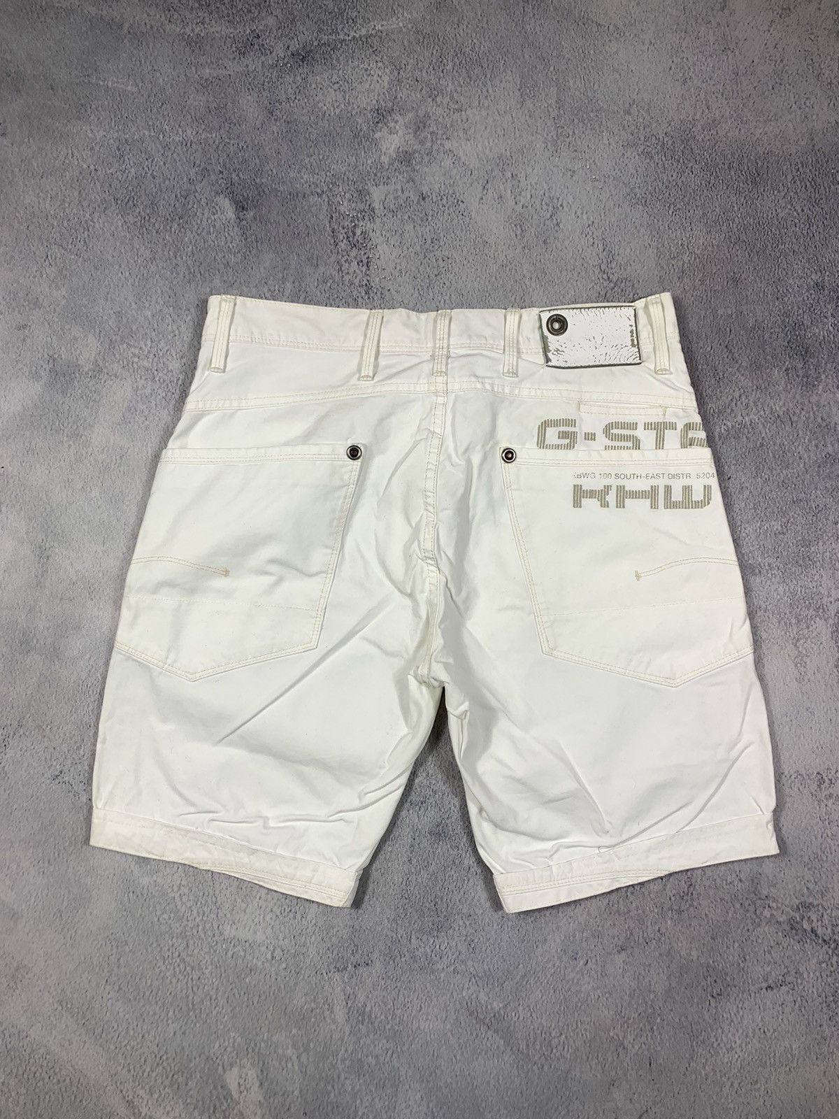 G-Star × Vintage Vintage Y2K G-Star Raw denim jeans shorts streetwear Size US 32 / EU 48 - 2 Thumbnail