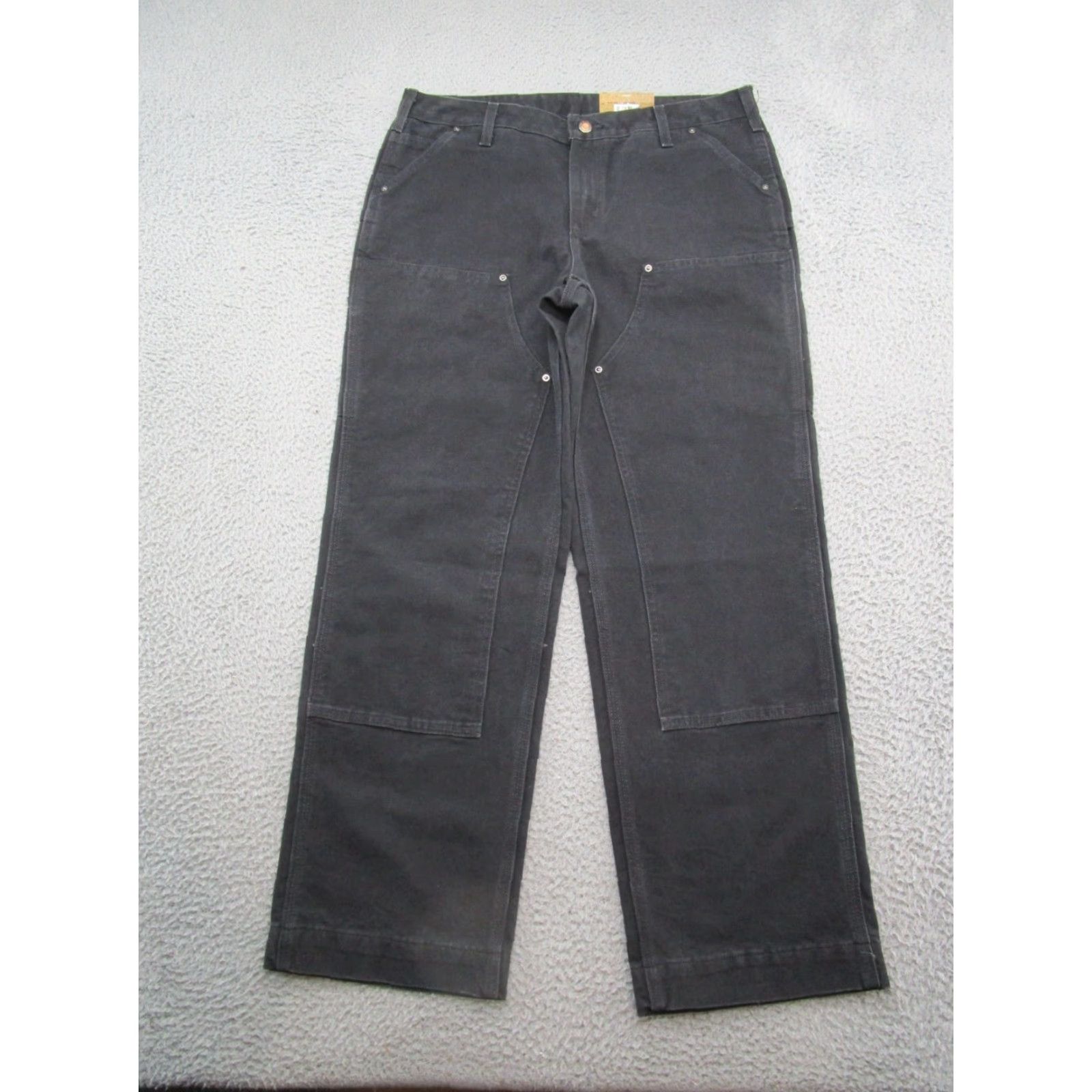 Carhartt VINTAGE Carhartt Women’s Double Knee Work Pants 100681-001 Size 12 Relaxed NEW Size 34" / US 12 / IT 48 - 4 Thumbnail