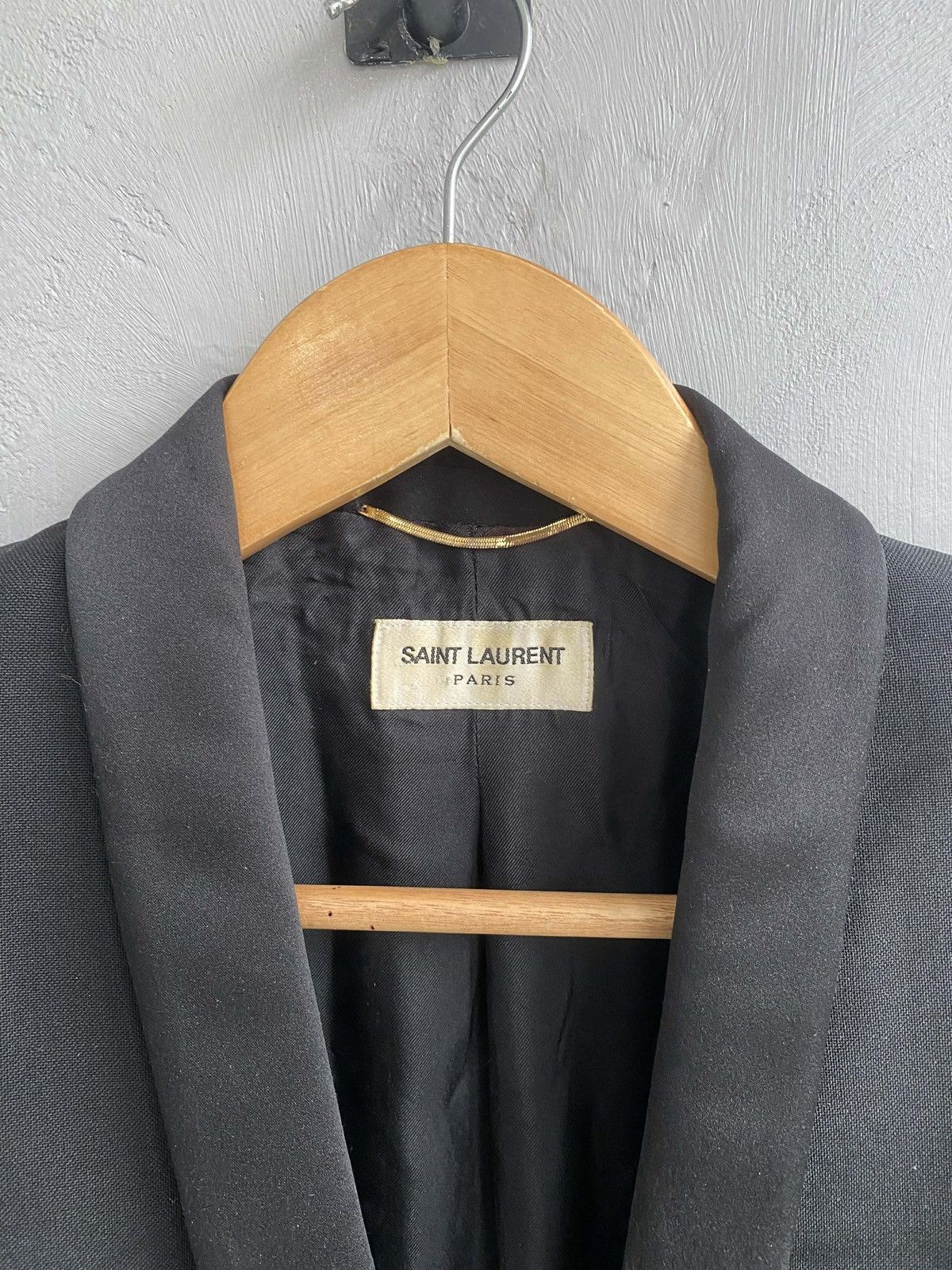 Saint Laurent Paris Saint Laurent Paris 2013 Le Smoking Jacket Size US S / EU 44-46 / 1 - 9 Thumbnail