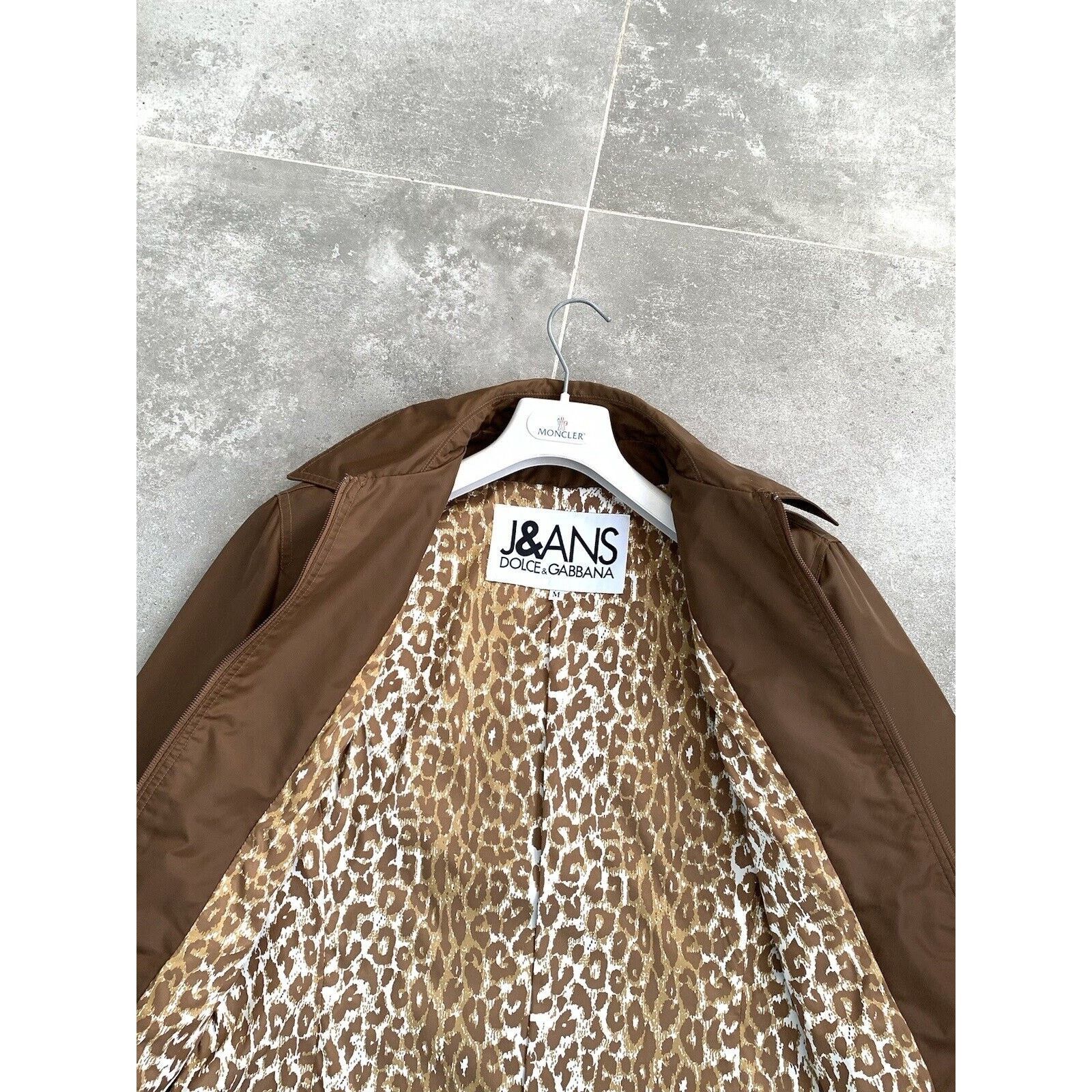 Dolce & Gabbana Women's DOLCE & GABBANA Leopard Bomber Jacket Coat SZ M L Size M / US 6-8 / IT 42-44 - 20 Thumbnail