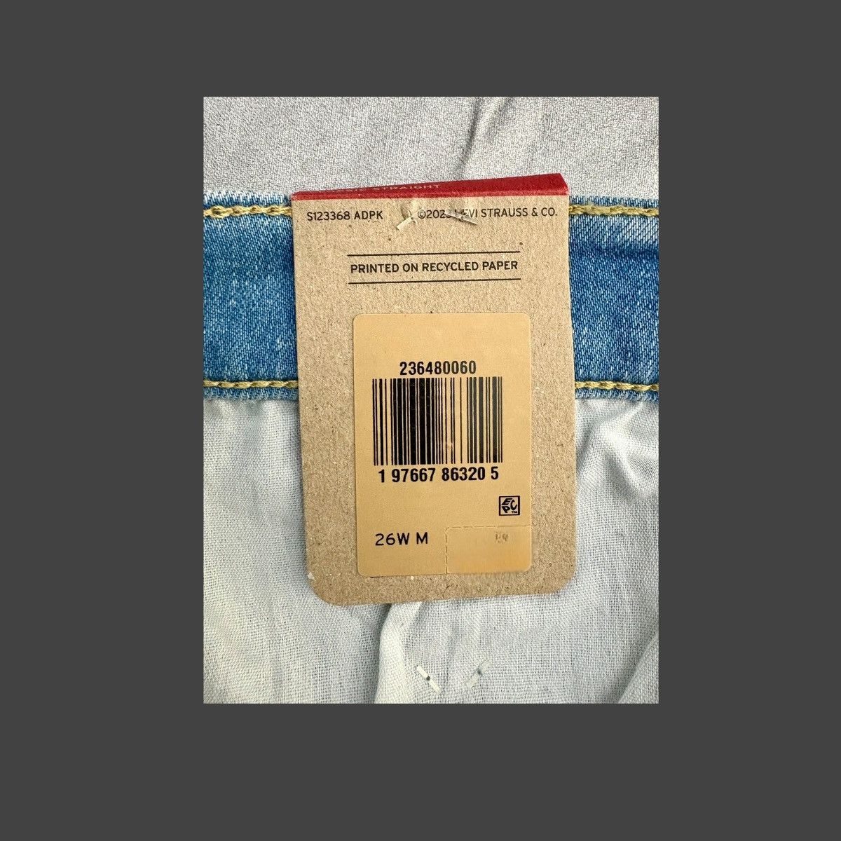 Levi's Levi’s Women’s Plus Size Straight Mid Rise Blue Jeans Sz 26W Size 34" / US 12 / IT 48 - 15 Thumbnail