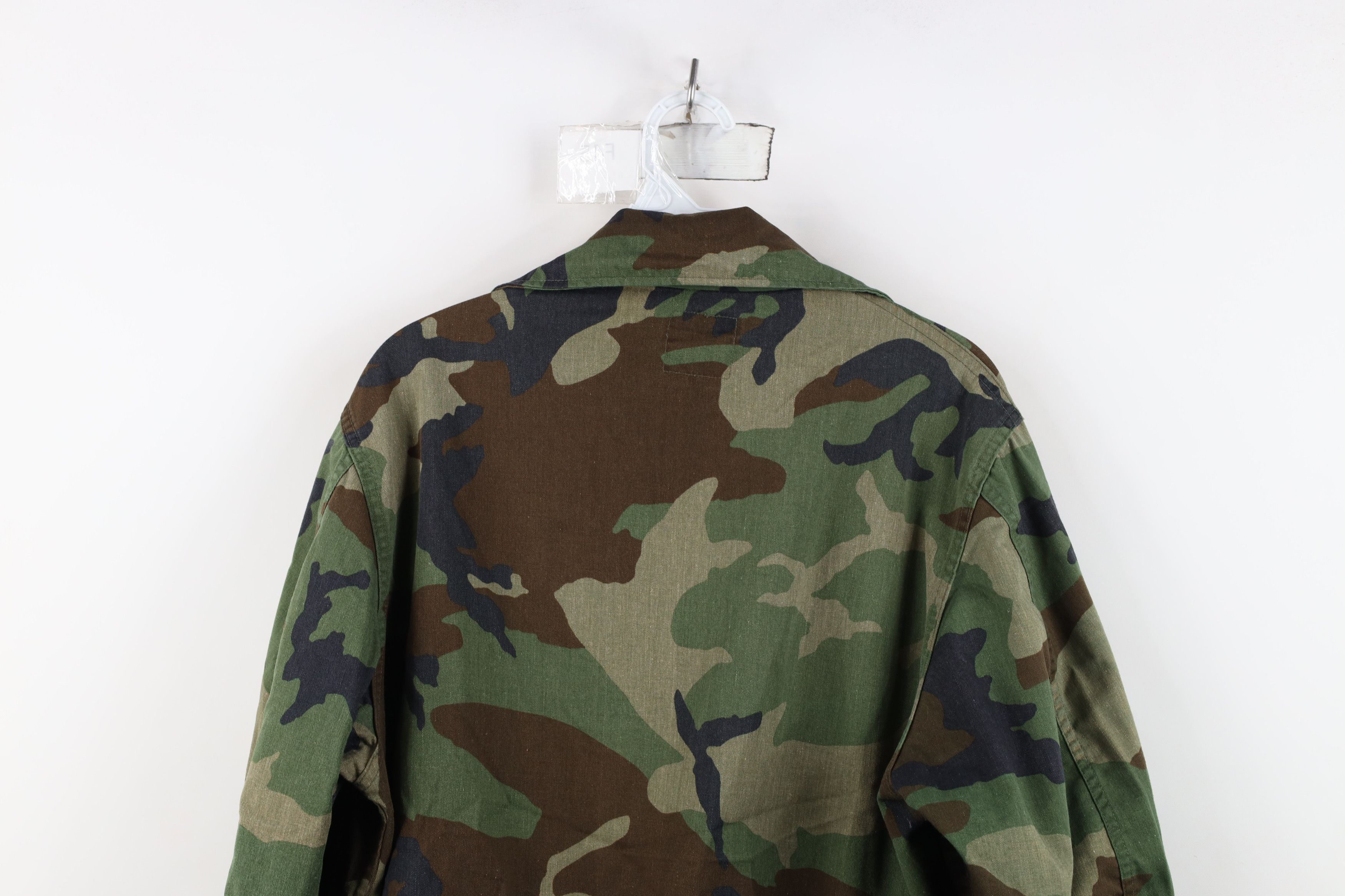 Vintage Vintage 80s Military Camouflage Combat Jacket Coat USA Size US M / EU 48-50 / 2 - 13 Thumbnail