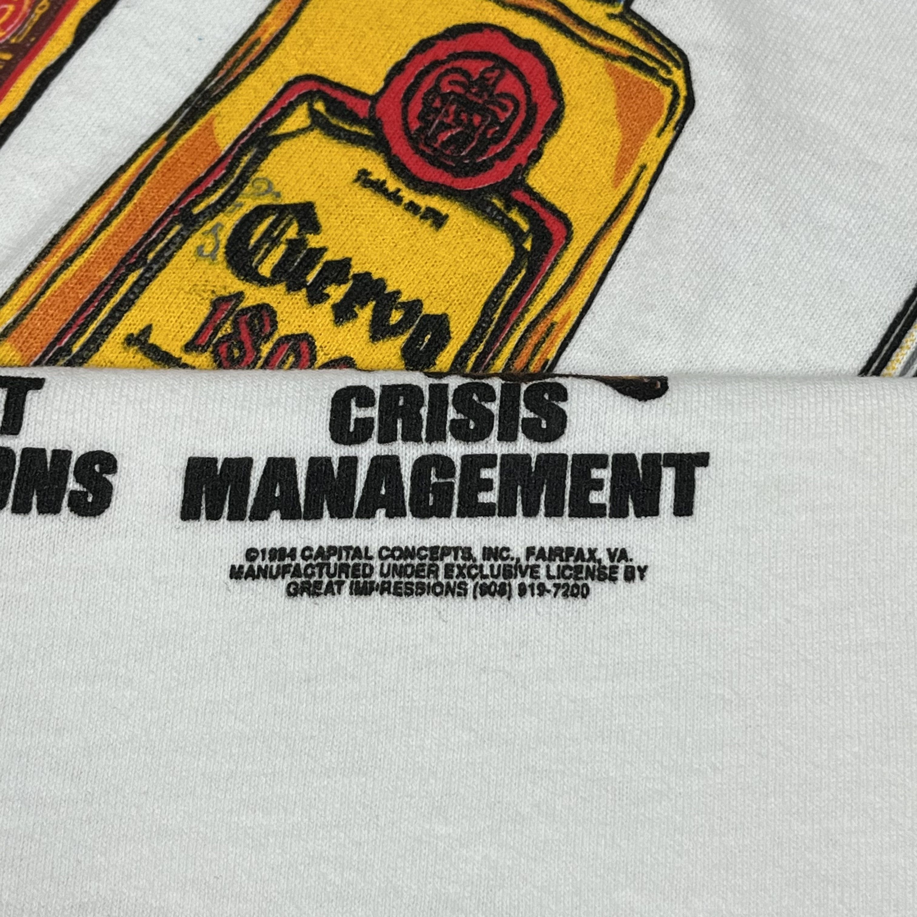 Vintage Vintage “What I Really Learned” Alcohol Funny T Shirt 1994 Size US M / EU 48-50 / 2 - 11 Thumbnail