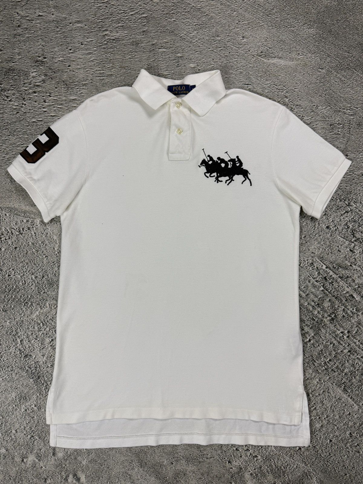 Ralph Lauren Chief Keef Polo Ralph Lauren vintage white big pony Size US M / EU 48-50 / 2 - 1 Thumbnail
