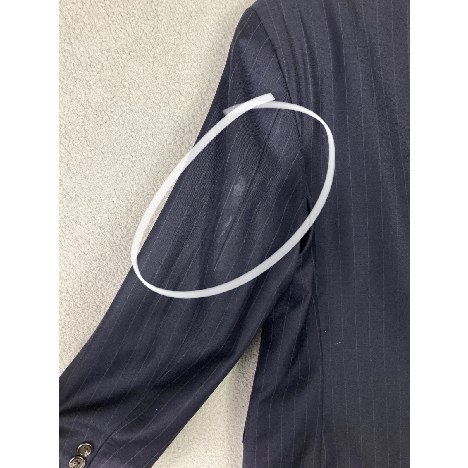 Lauren Ralph Lauren Lauren Ralph Lauren Women's Navy Blue Blazer Jacket 42R Size M / US 6-8 / IT 42-44 - 8 Thumbnail