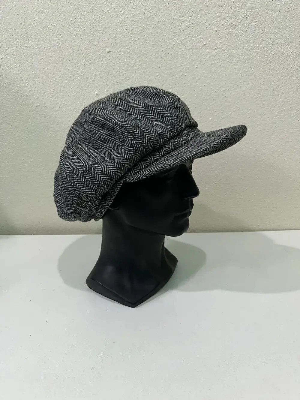 Japanese Brand Japanese Brand The Cenozoic Herringbone Cap Size ONE SIZE - 3 Thumbnail