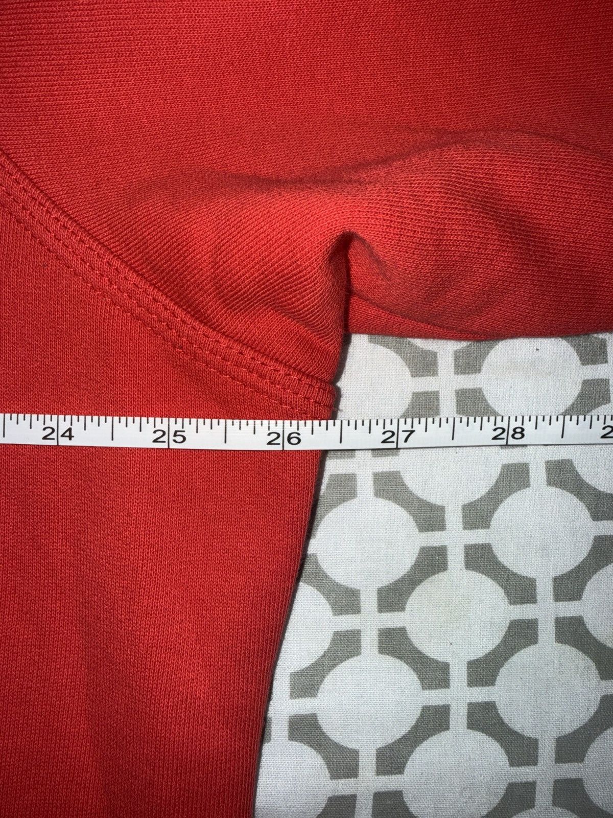 Nike Nike Team Red Crewneck Sweatshirt - Right Chest Swoosh Size US XL / EU 56 / 4 - 5 Thumbnail