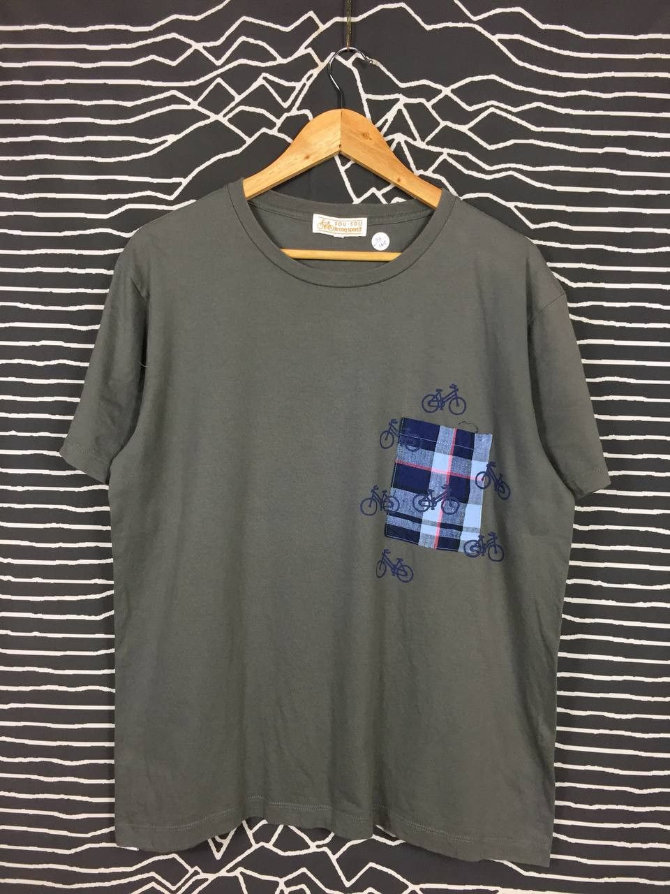 Le Coq Sportif × SOU SOU × Vintage Sou Sou X Le Coq Sportif Summer Cycling Wear Pocket Tee Size US XL / EU 56 / 4 - 2 Thumbnail