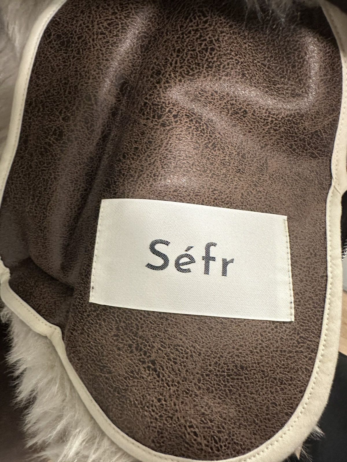 Sefr Sefr aviator leather jacket Size US XL / EU 56 / 4 - 4 Thumbnail