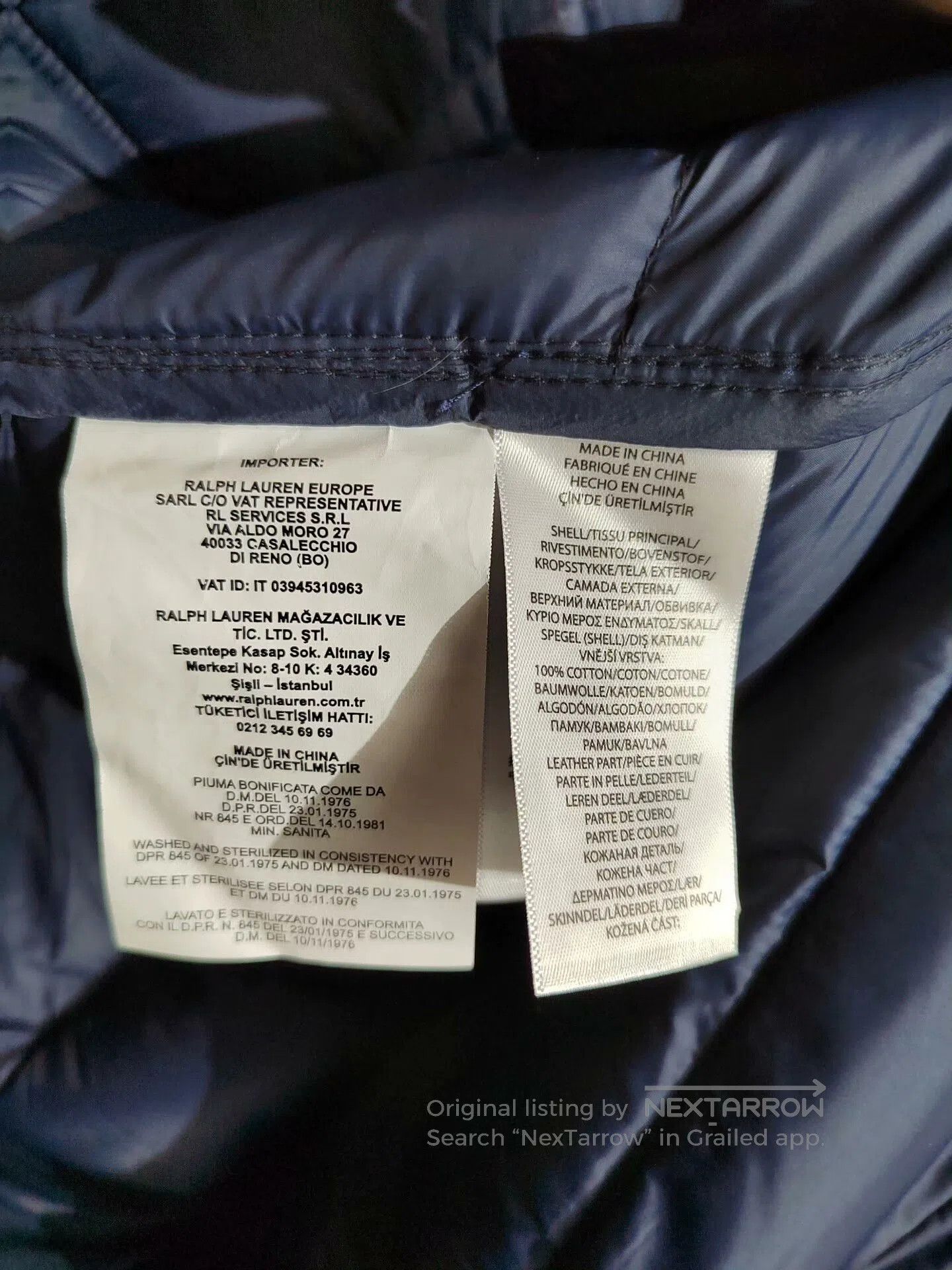 Polo Ralph Lauren Polo Ralph Lauren Corduroy Puffer Jacket. Size US M / EU 48-50 / 2 - 8 Thumbnail