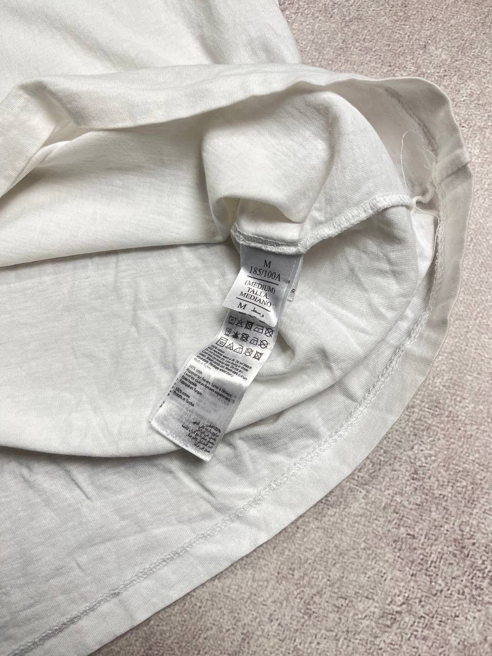 Allsaints × Vintage Vintage Allsaints Center Logo White T-shirt M Size US M / EU 48-50 / 2 - 6 Thumbnail