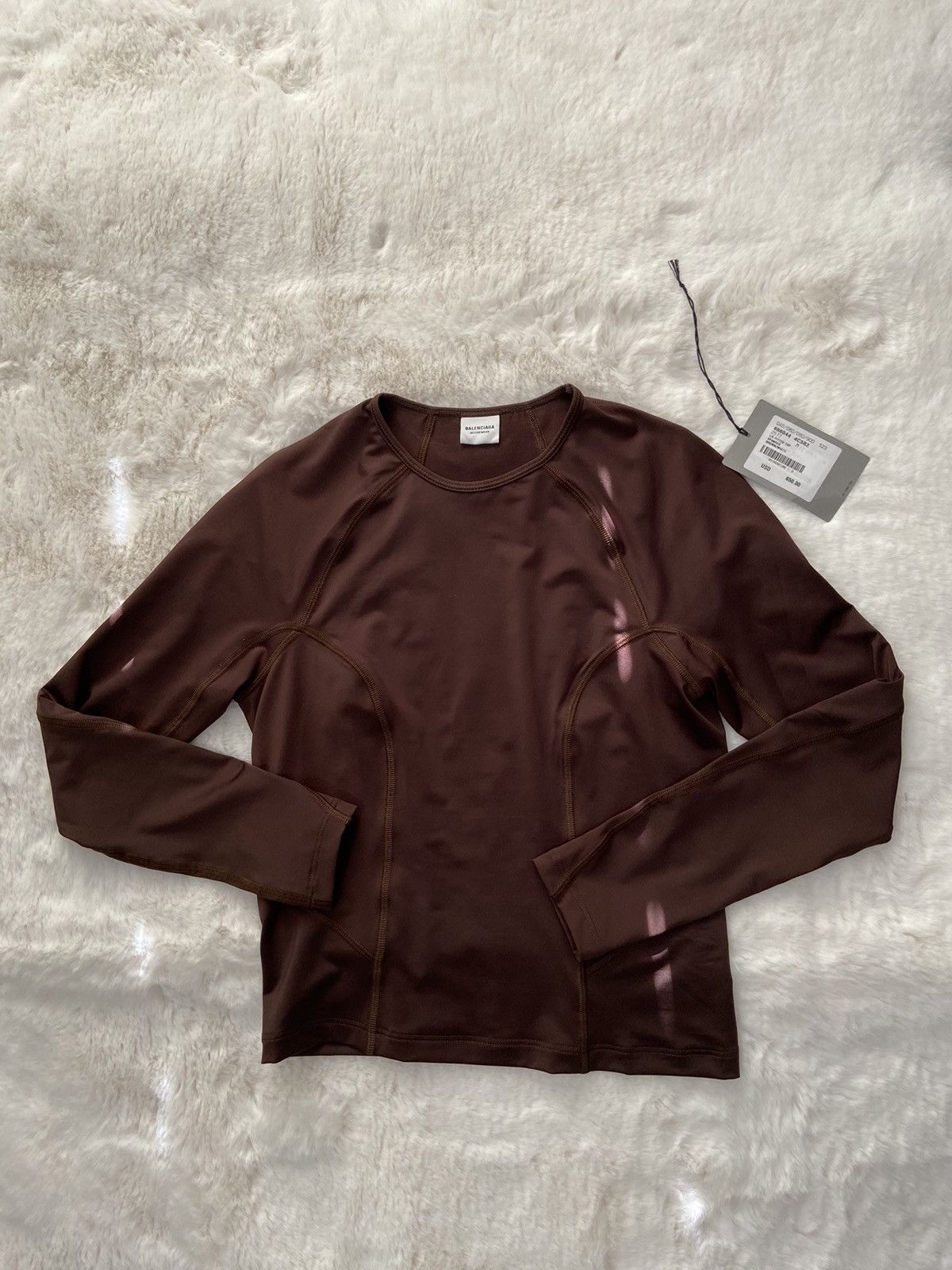 Balenciaga Balenciaga 3B Longsleeve Size M / US 6-8 / IT 42-44 - 2 Thumbnail