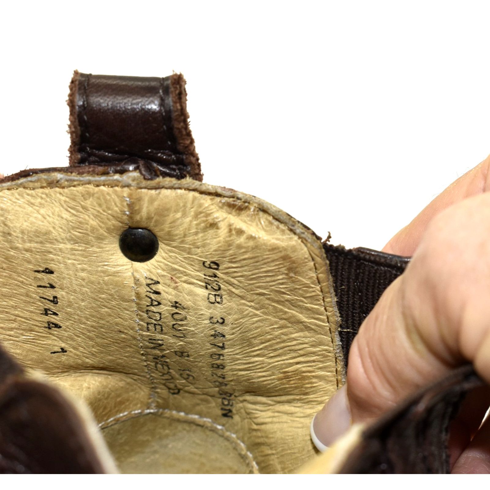 Frye FRYE Phillip Brown Leather Pleated Chelsea Ankle Boots 9.5B Size US 9.5 / IT 39.5 - 8 Thumbnail