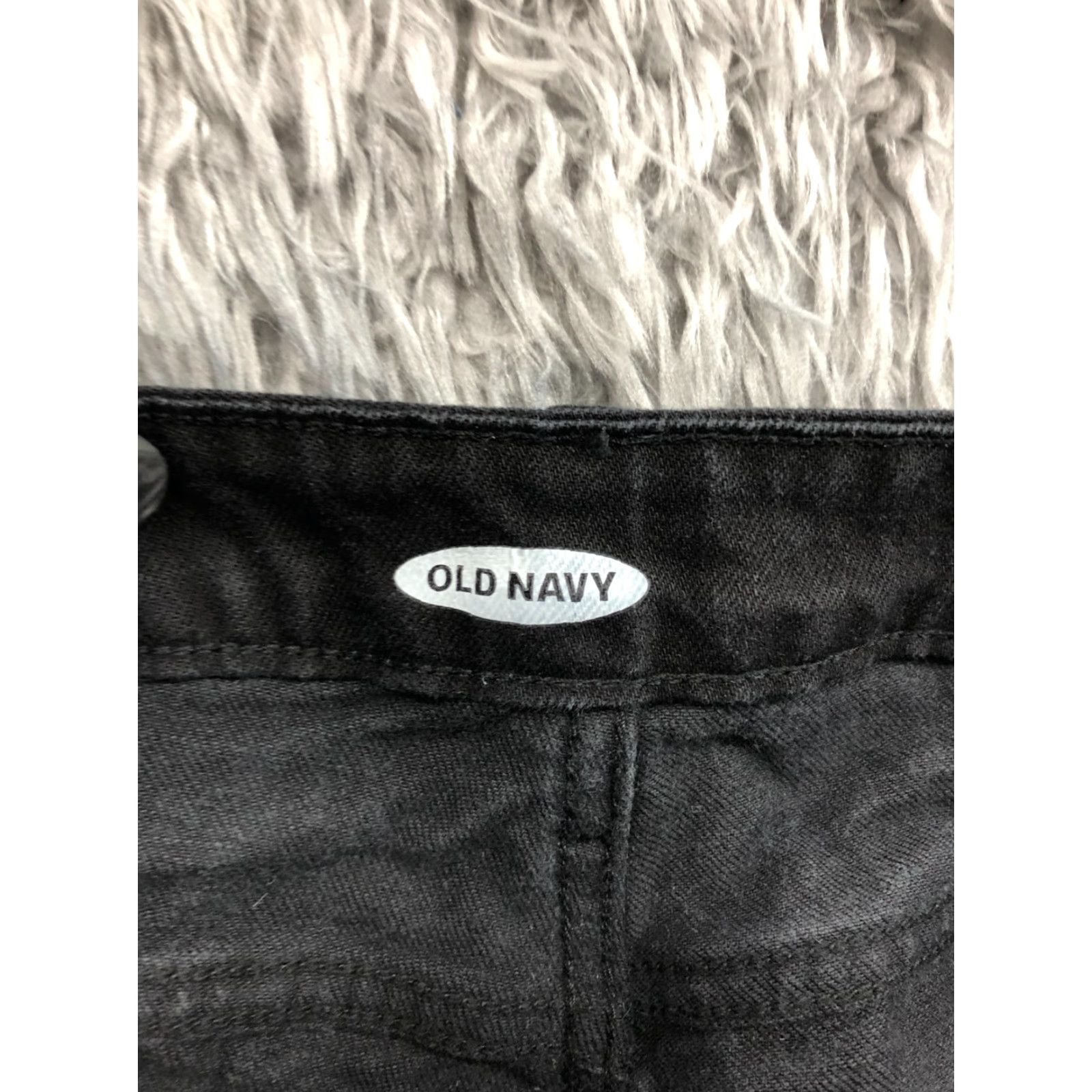 Old Navy VINTAGE Old Navy Bermuda Shorts Womens Size 12 Mid Rise Dark Wash Black Size 34" / US 12 / IT 48 - 6 Thumbnail