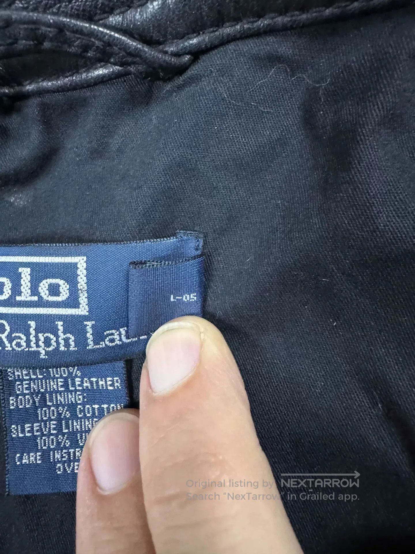 Polo Ralph Lauren Ralph Lauren Men's Leather Jacket. Size US M / EU 48-50 / 2 - 4 Thumbnail