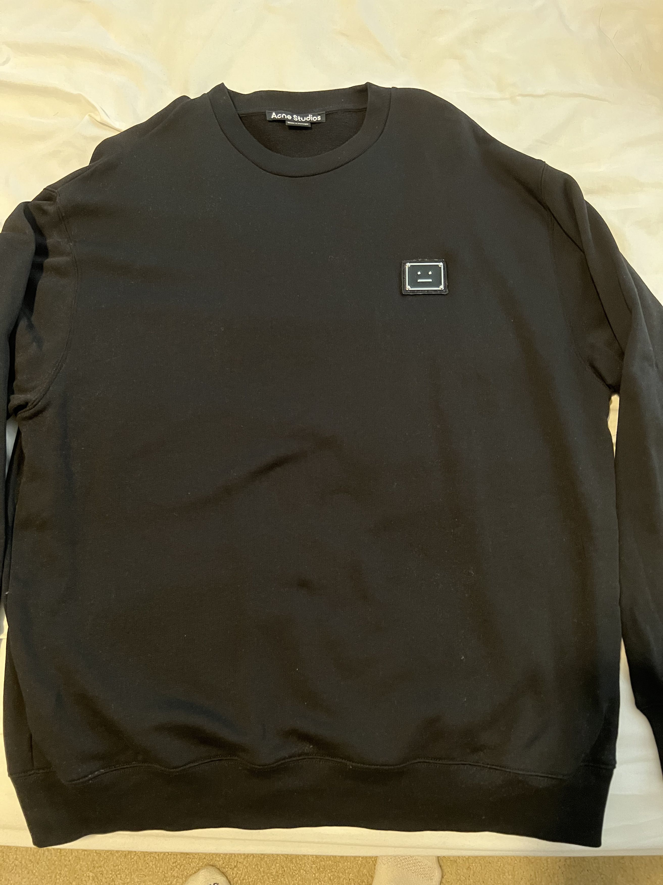 トップス acne studios Broken-logo Sweatshirt Acne Studios Acne Studios Broken Logo Sweatshirt | Grailed