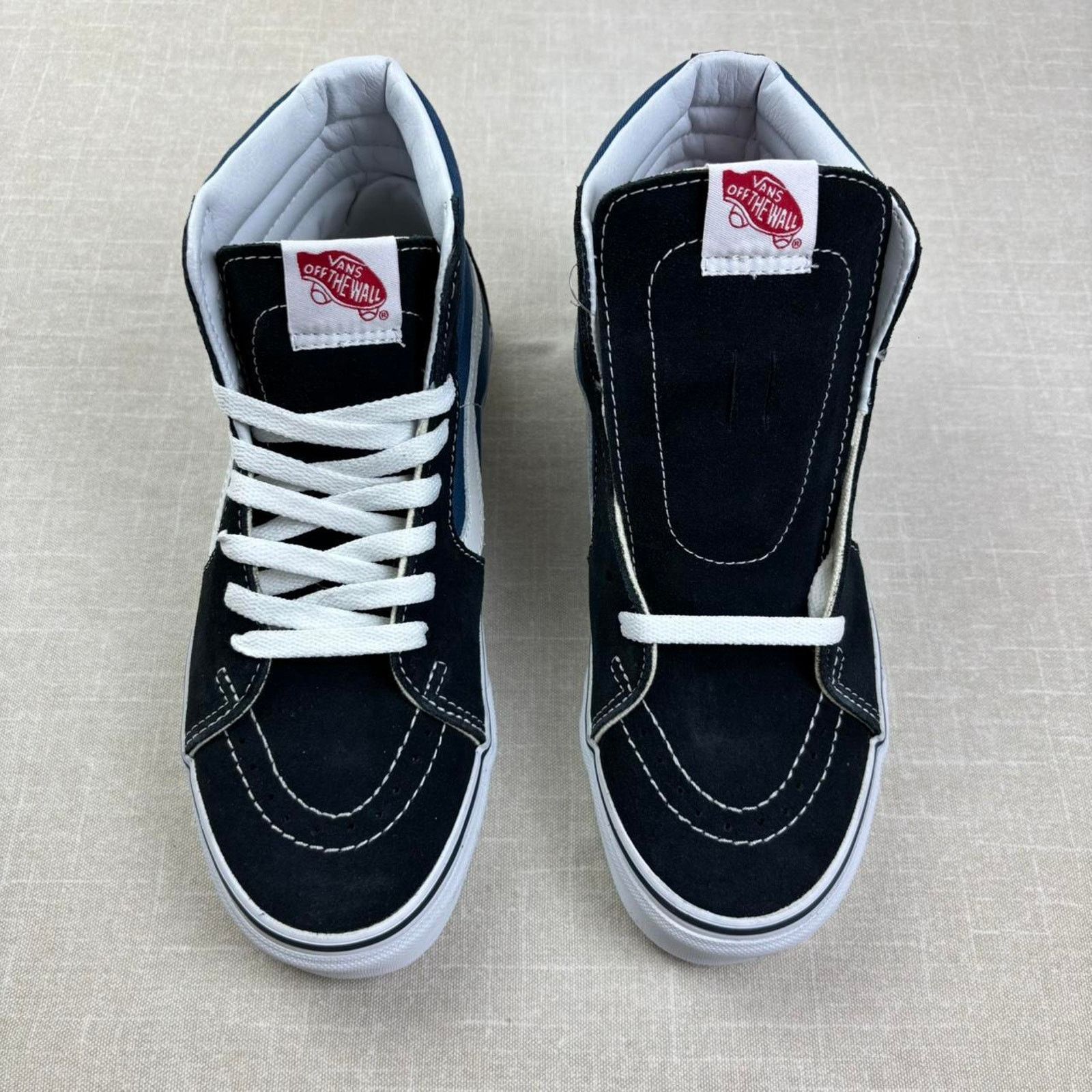 Vans 🧢 Vans Sk8 Hi “Navy Blue” 8.5W Size US 8.5 / IT 38.5 - 3 Thumbnail