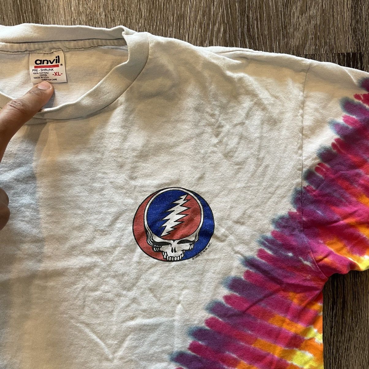 Vintage Vintage 1996 Grateful Dead Single Stitch Tie Dye Size US L / EU 52-54 / 3 - 3 Thumbnail